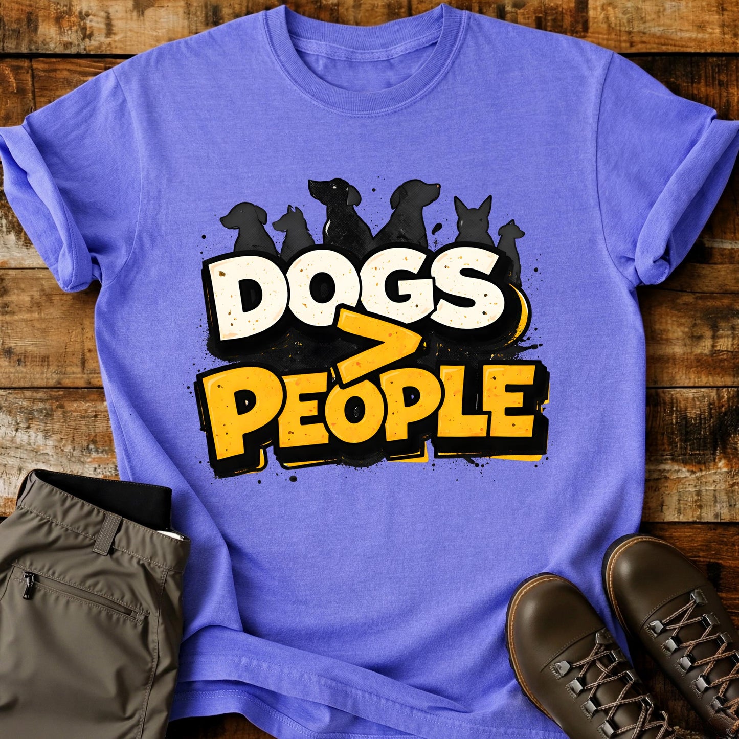 Dogs > People T-Shirt