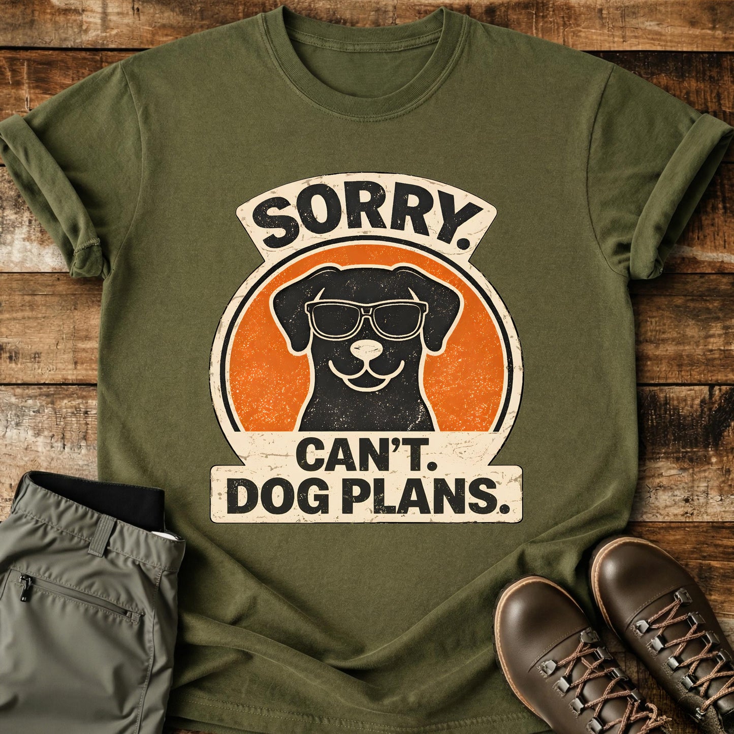 Sorry Can't Dog Plans T-Shirt
