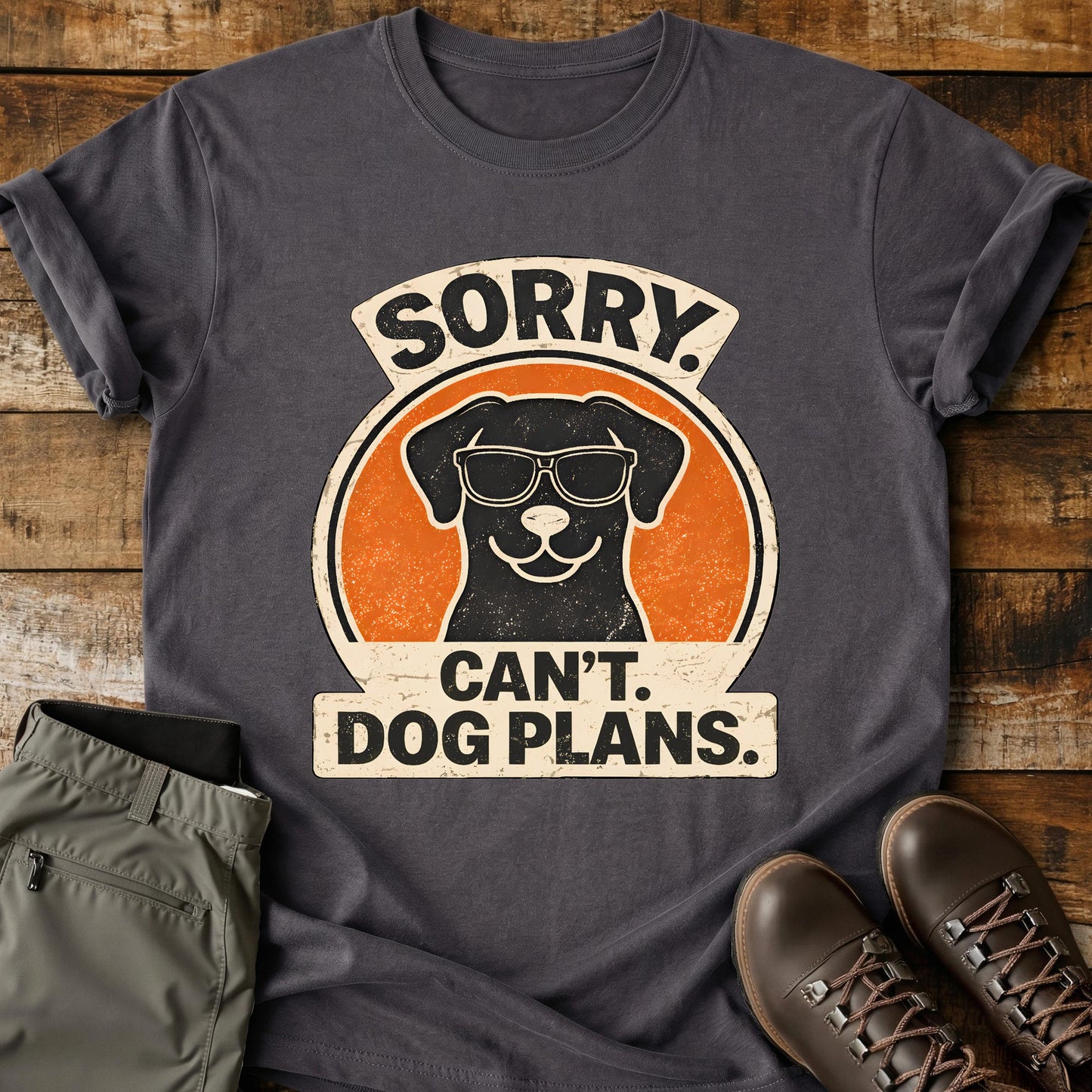 Sorry Can't Dog Plans T-Shirt