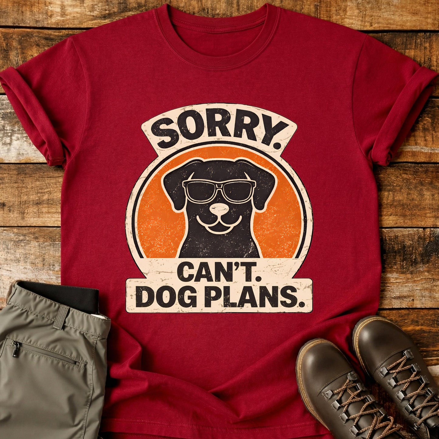 Sorry Can't Dog Plans T-Shirt