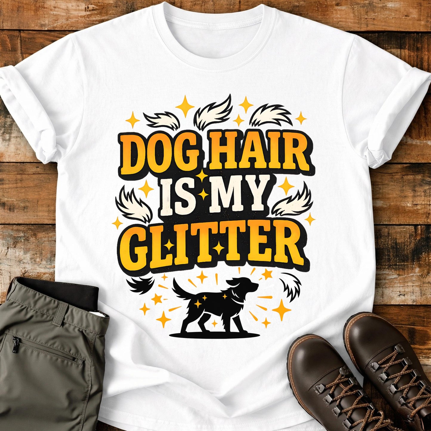 Dog Hair Is My Glitter T-Shirt