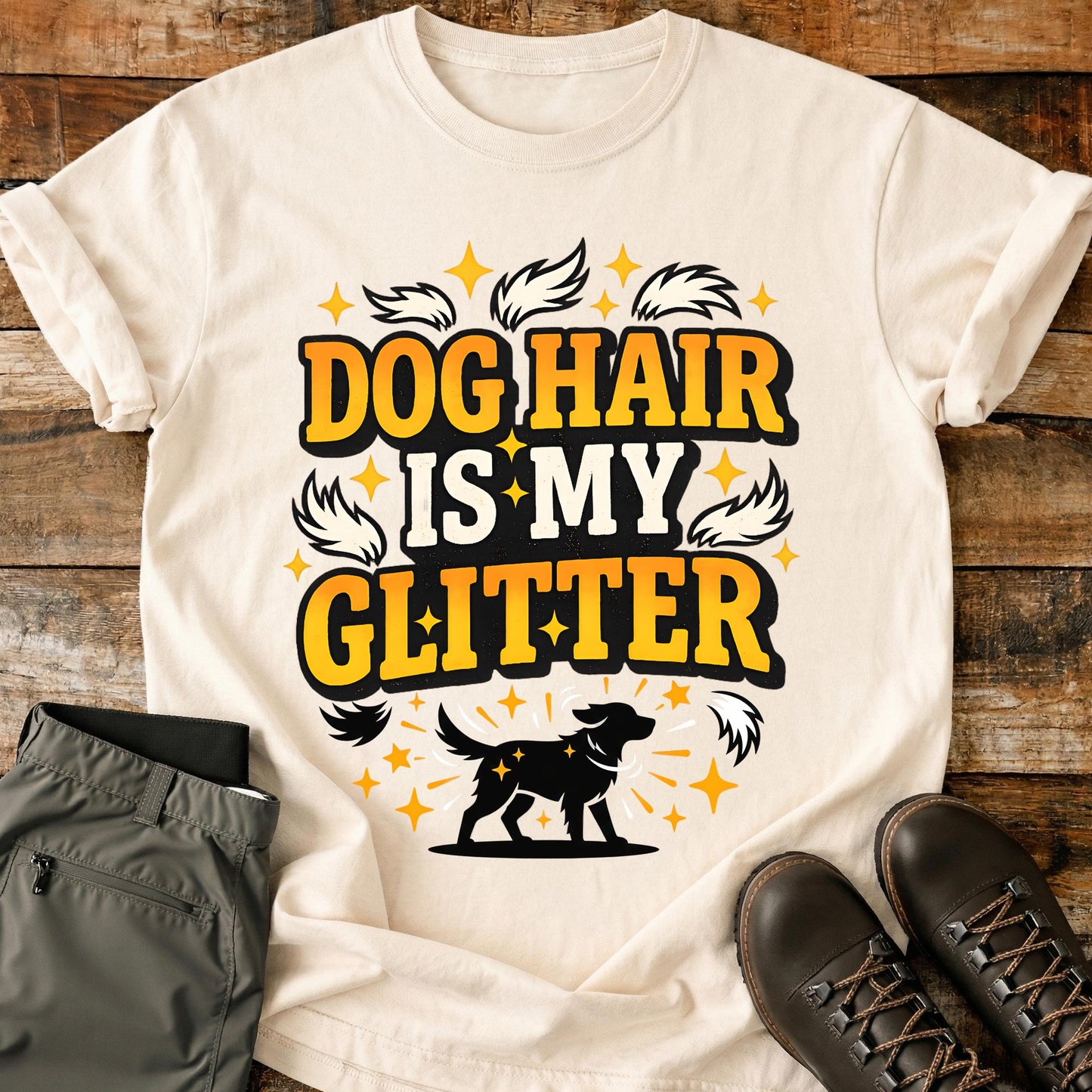 Dog Hair Is My Glitter T-Shirt