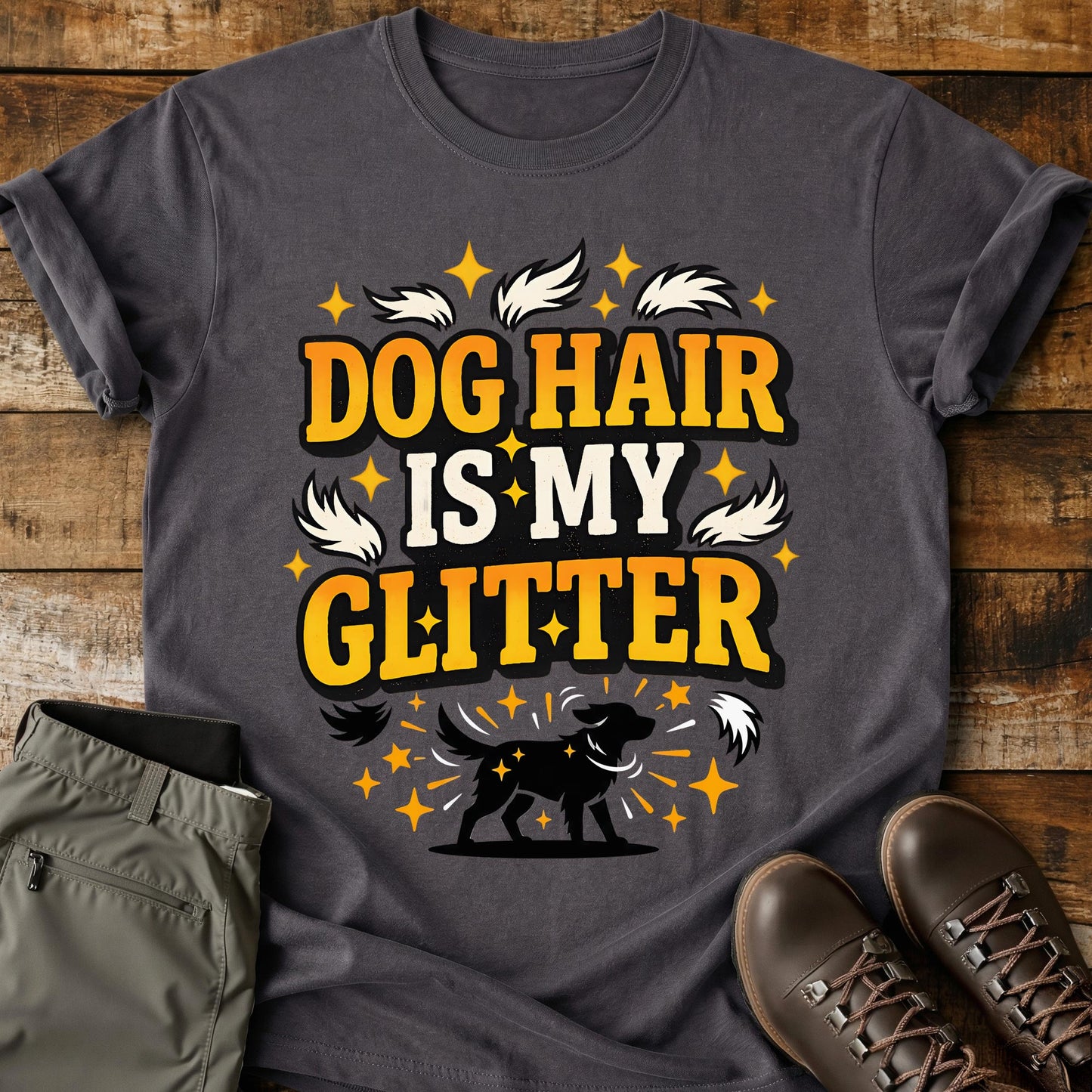 Dog Hair Is My Glitter T-Shirt