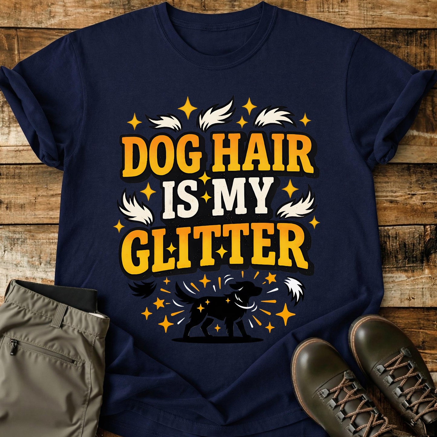 Dog Hair Is My Glitter T-Shirt