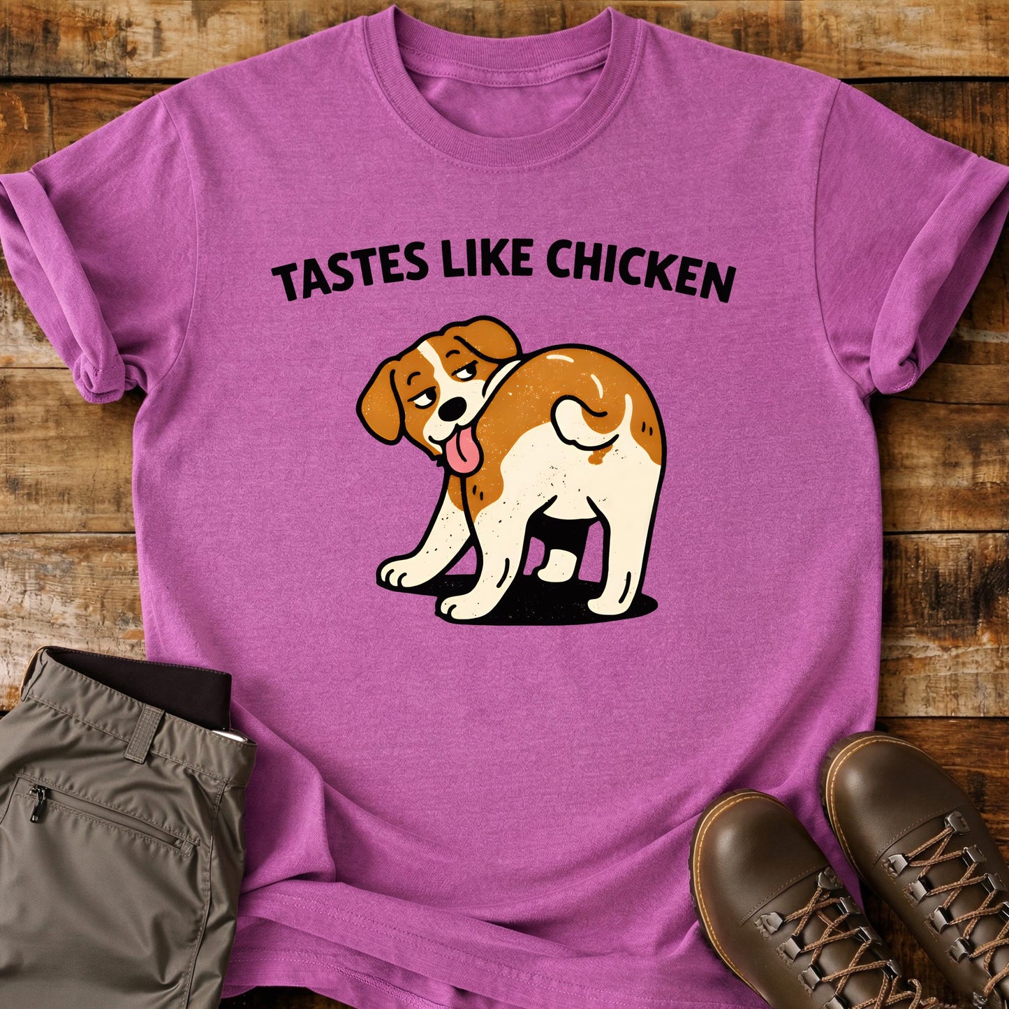 Tastes Like Chicken T-Shirt