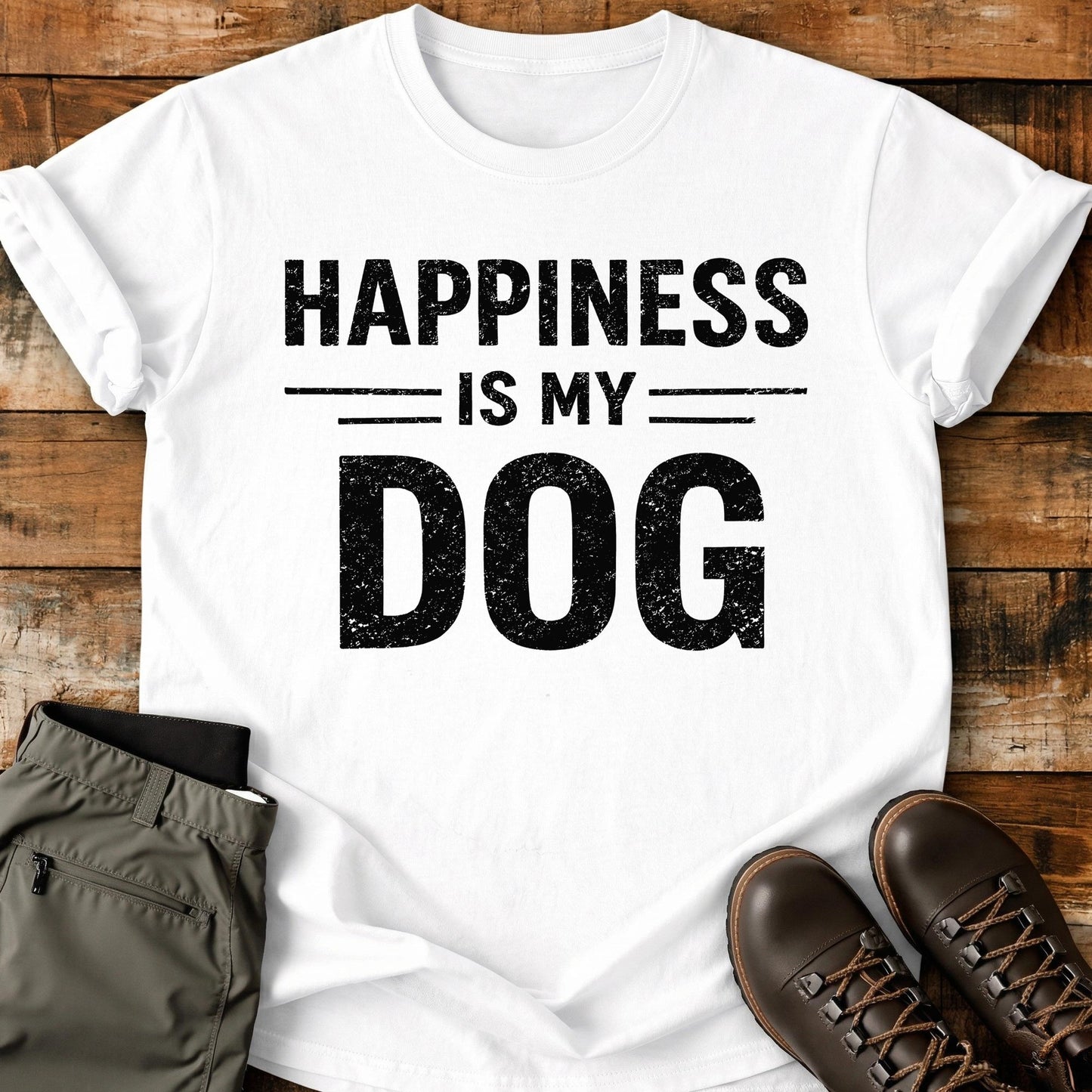 Happiness Is My Dog T-Shirt