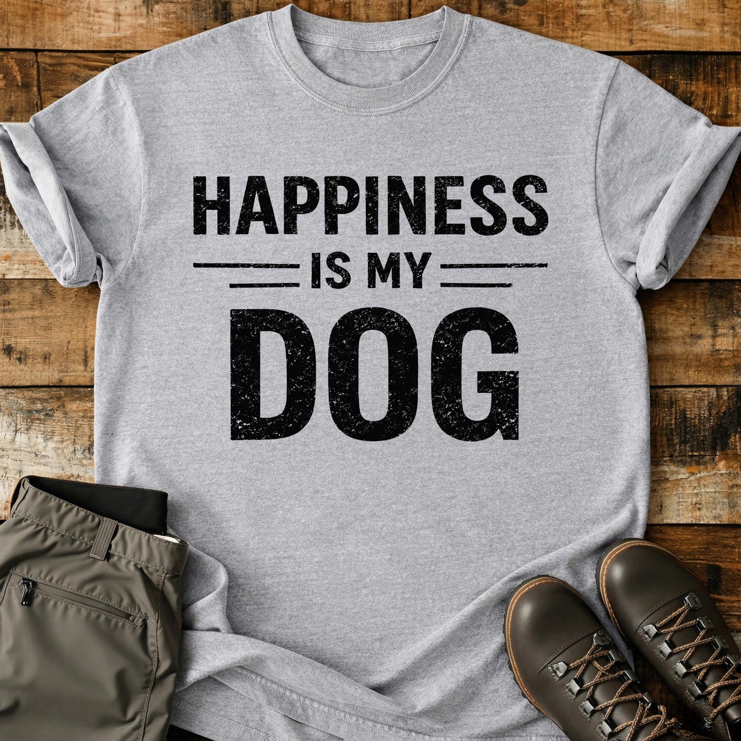 Happiness Is My Dog T-Shirt