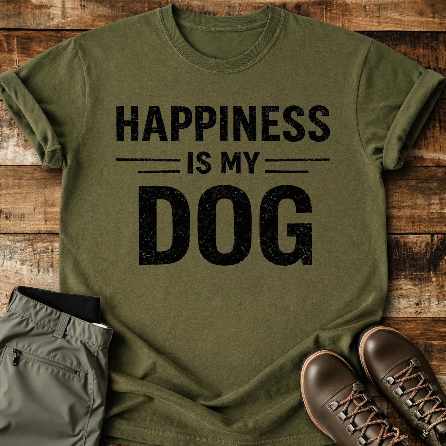 Happiness Is My Dog T-Shirt