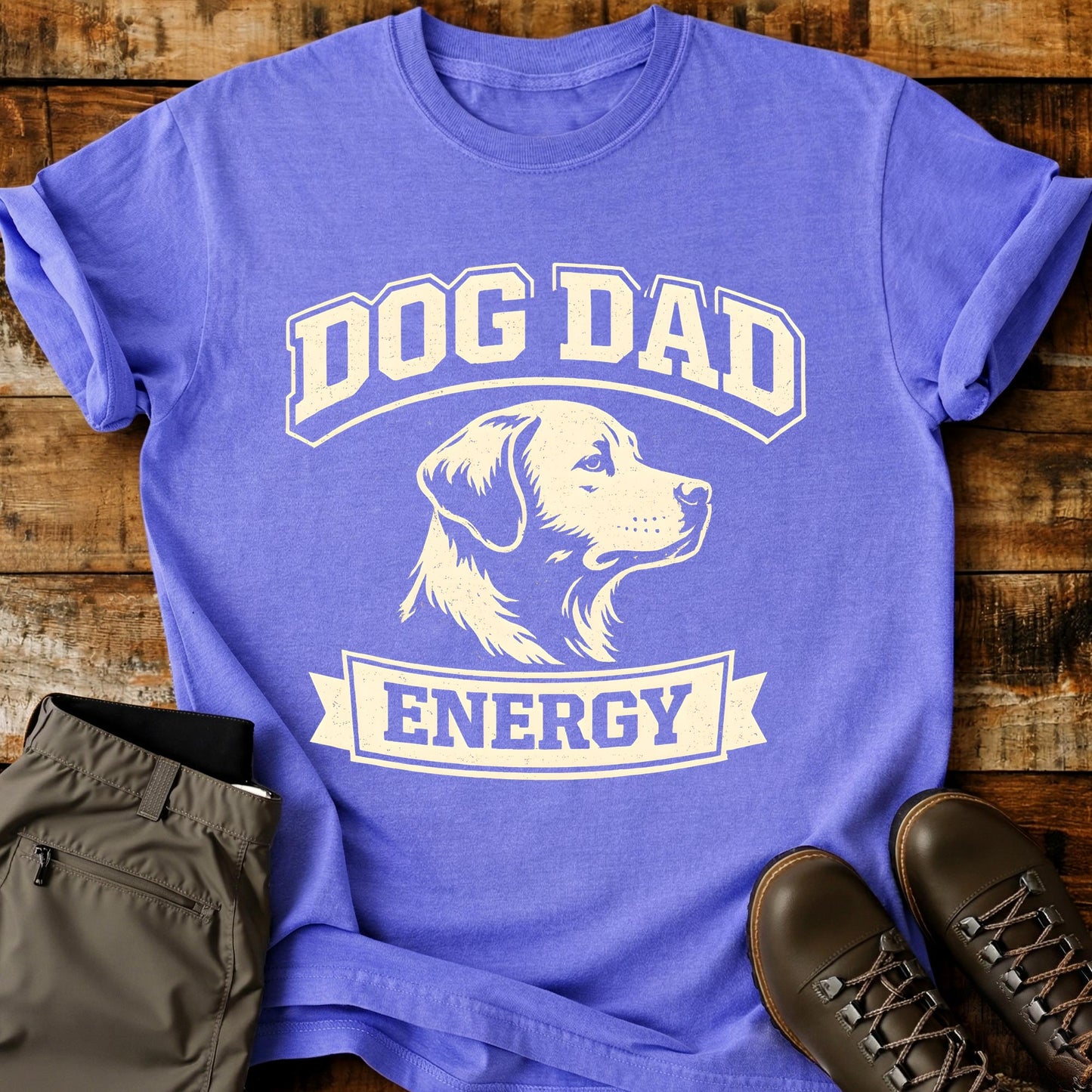 Dog Dad Energy T-Shirt