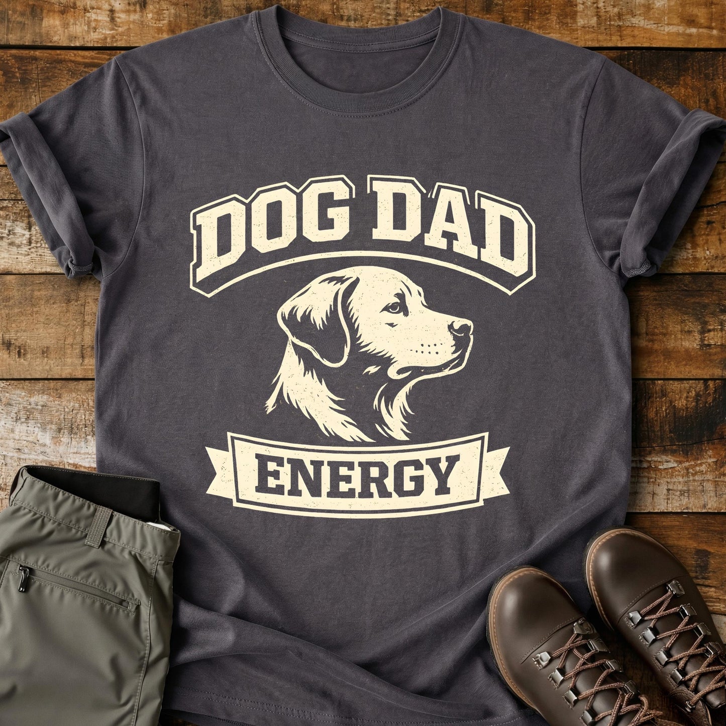 Dog Dad Energy T-Shirt