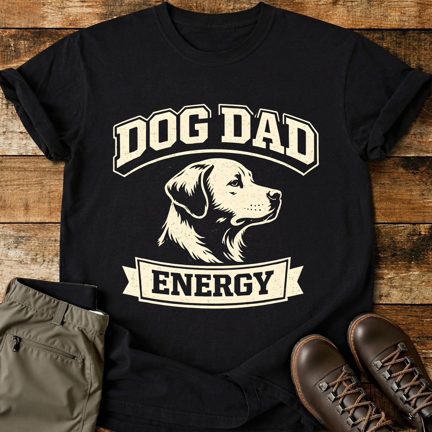 Dog Dad Energy T-Shirt