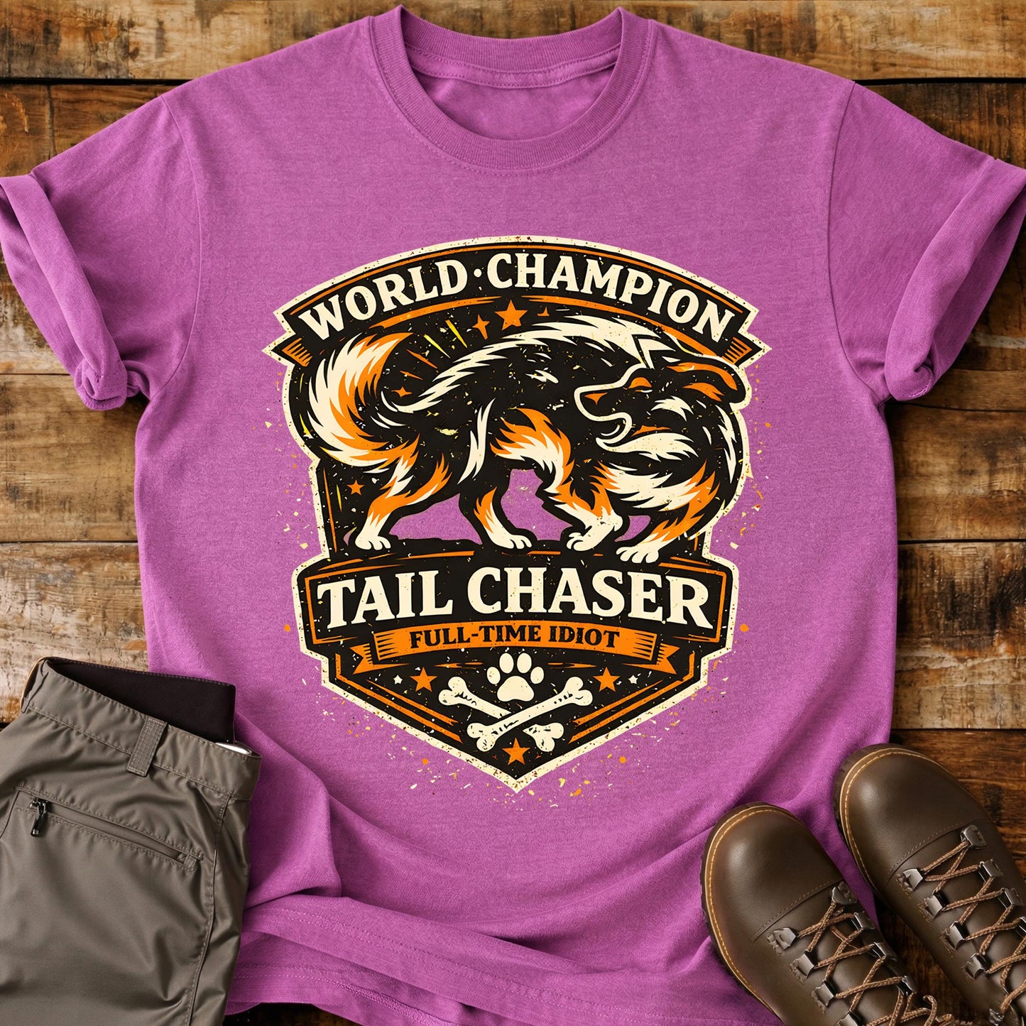 World Champion Tail Chaser T-Shirt