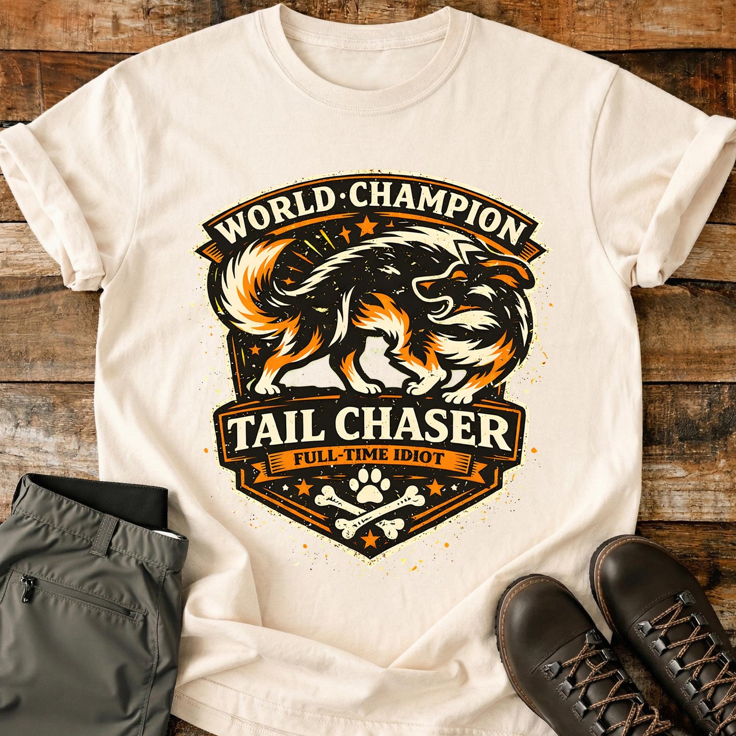 World Champion Tail Chaser T-Shirt