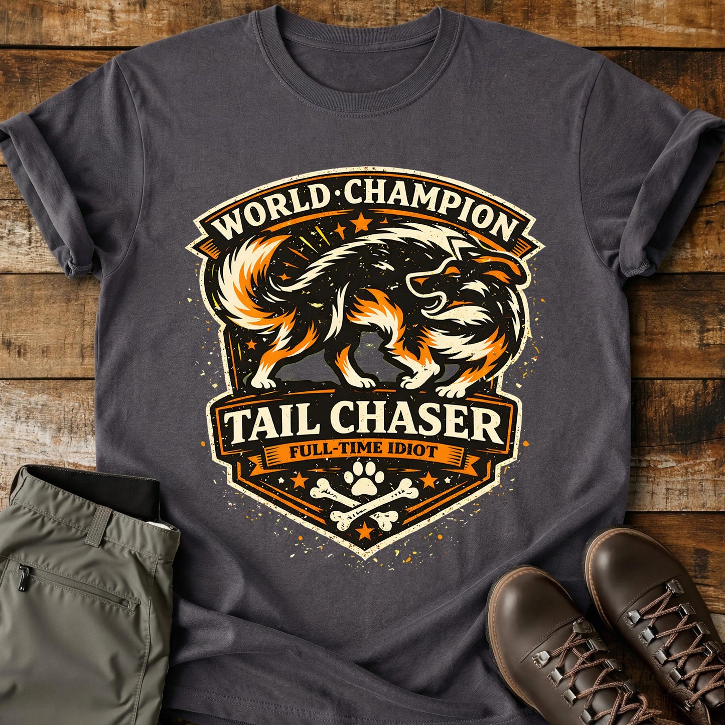 World Champion Tail Chaser T-Shirt