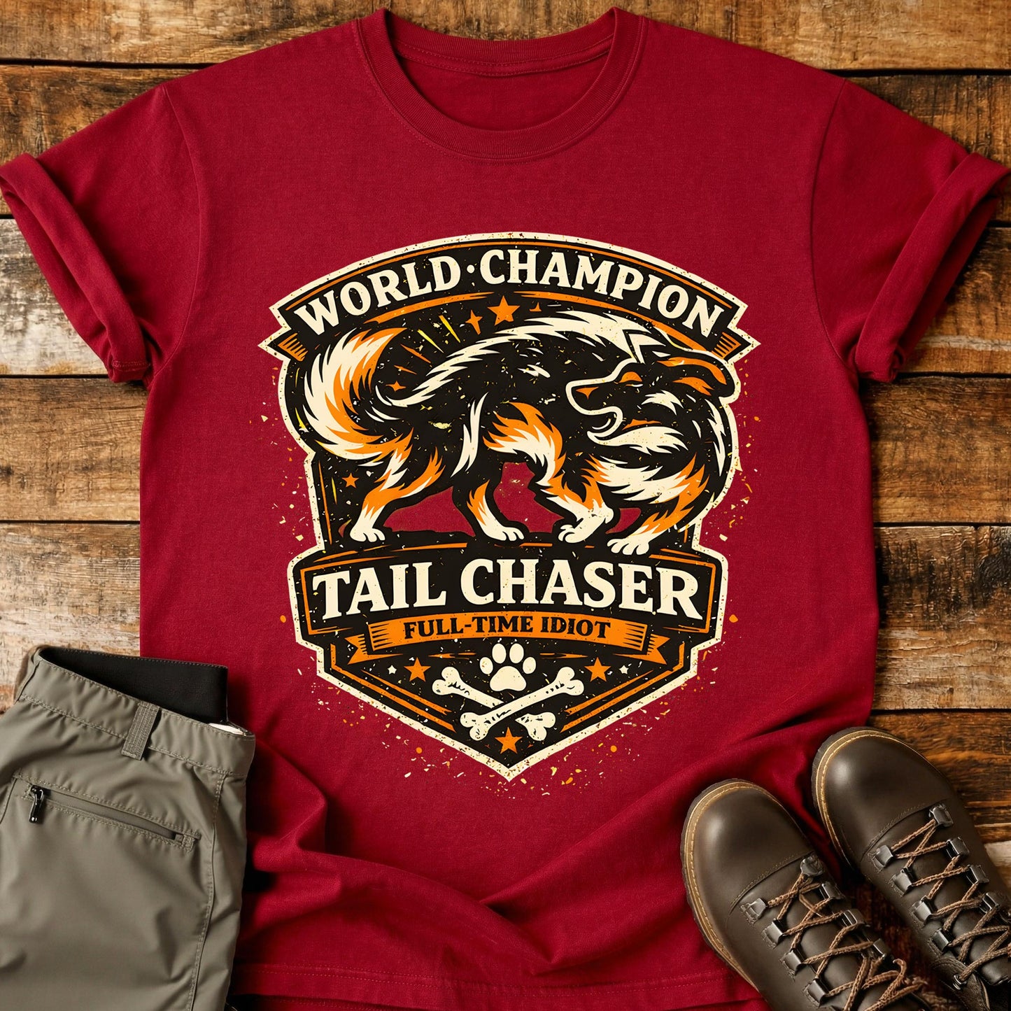 World Champion Tail Chaser T-Shirt