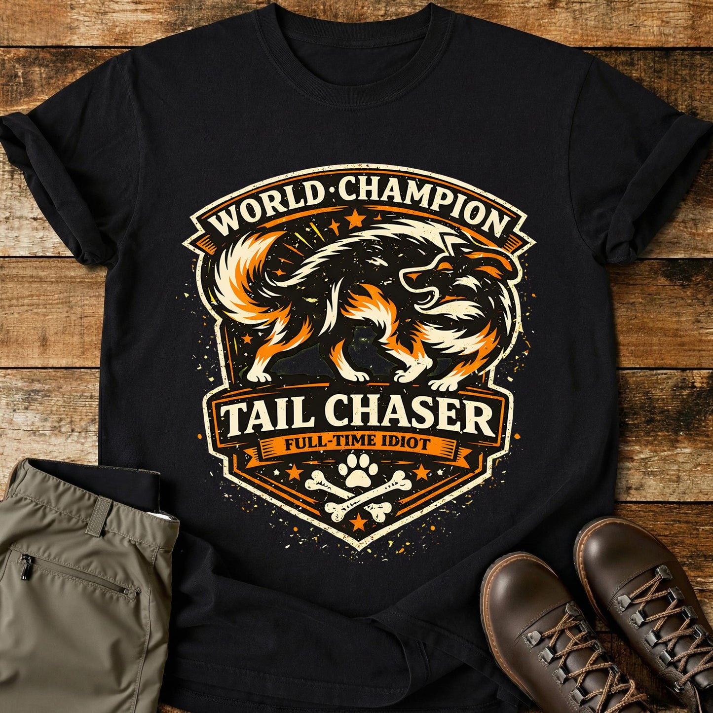 World Champion Tail Chaser T-Shirt