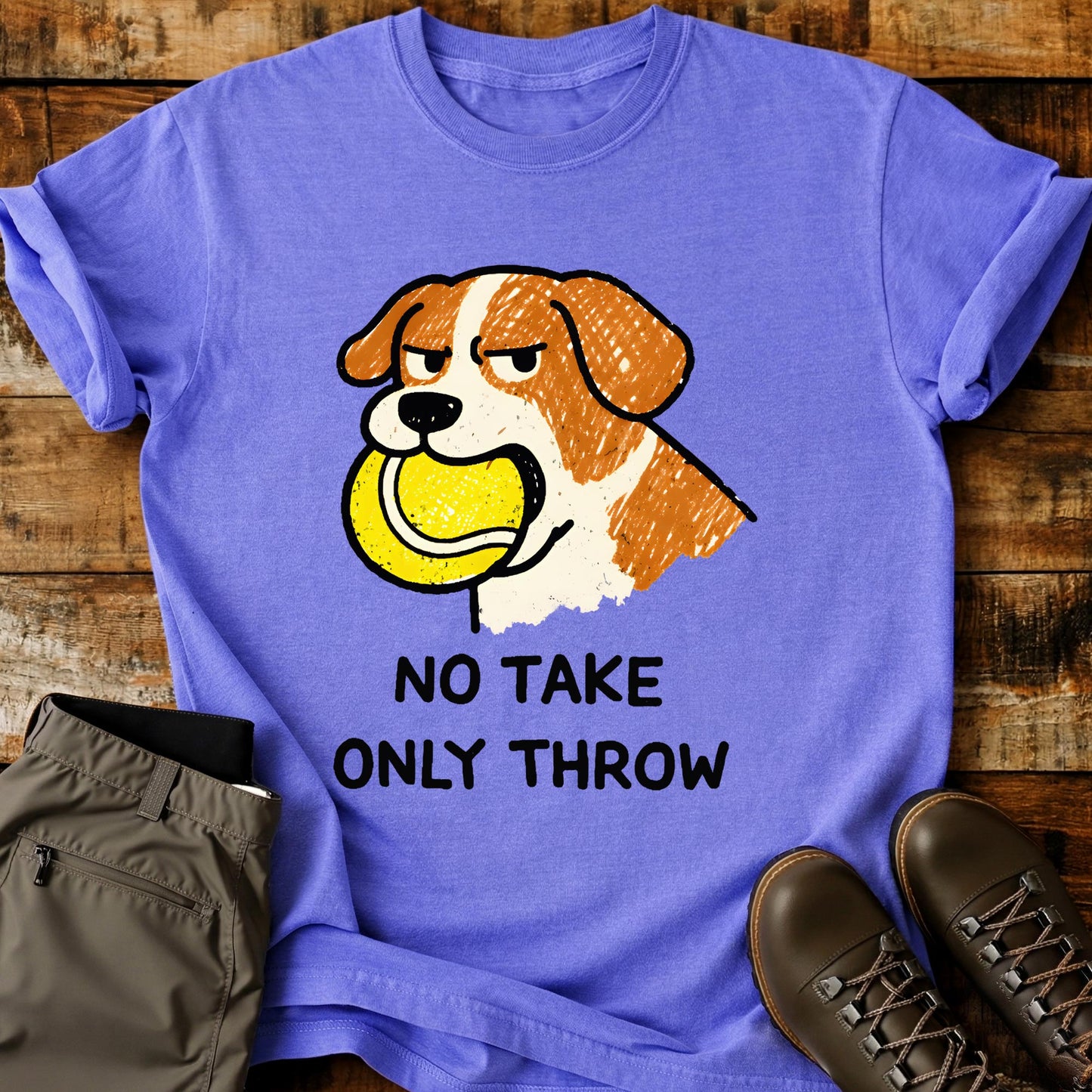 No Take Only Throw T-Shirt