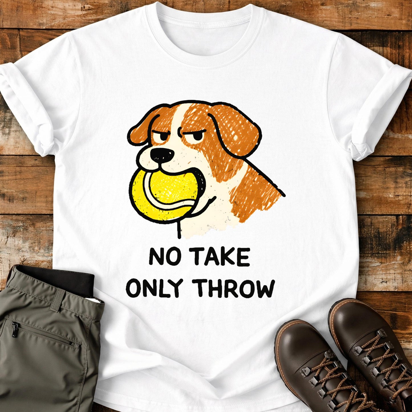 No Take Only Throw T-Shirt