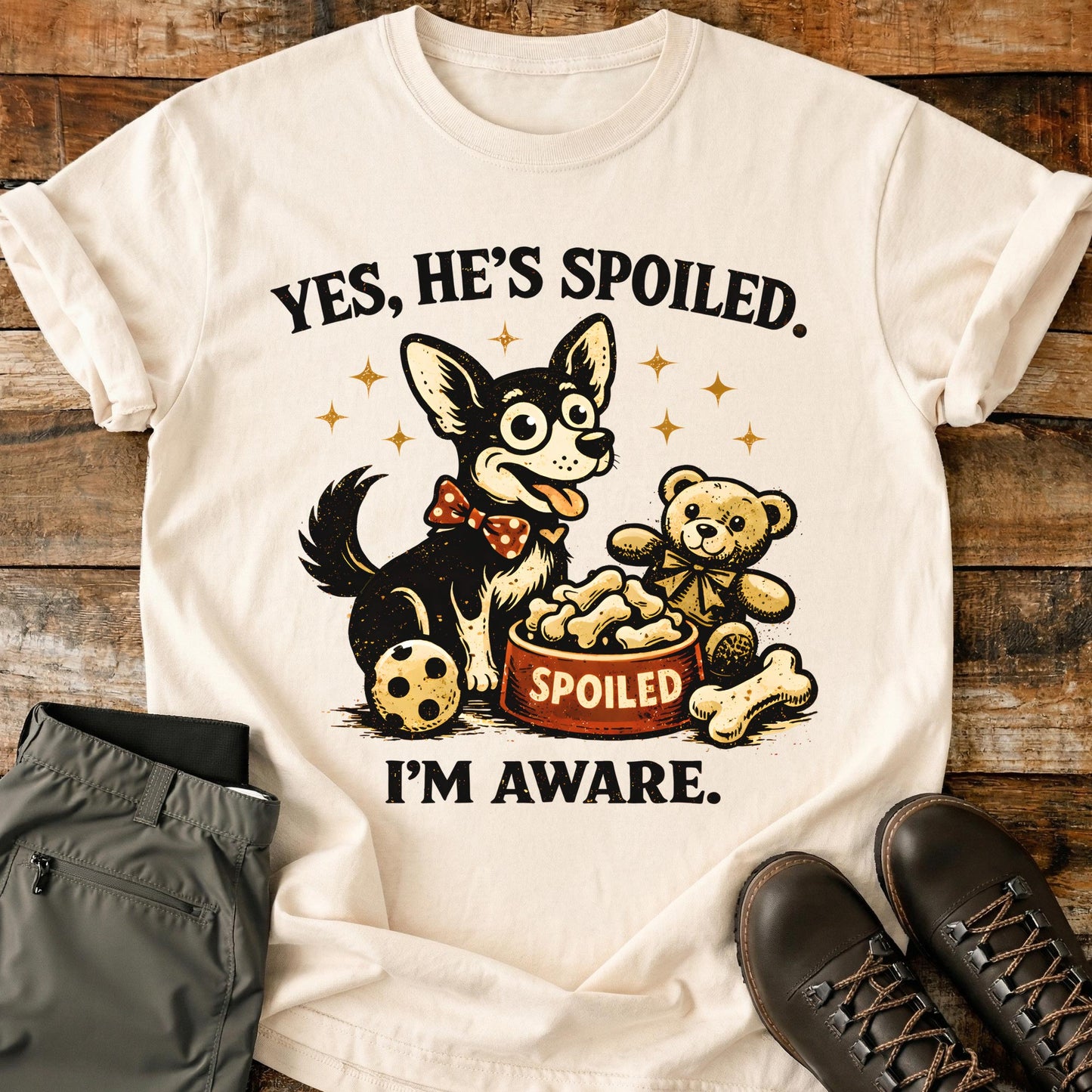 Yes He’s Spoiled I’m Aware T-Shirt