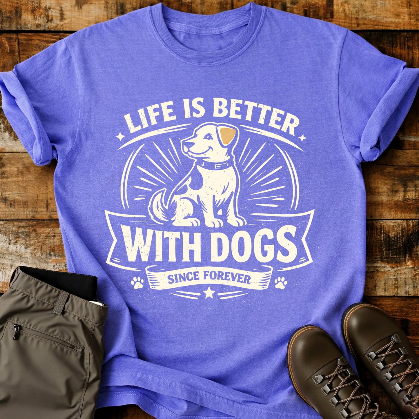 Life Is Better With Dogs T-Shirt
