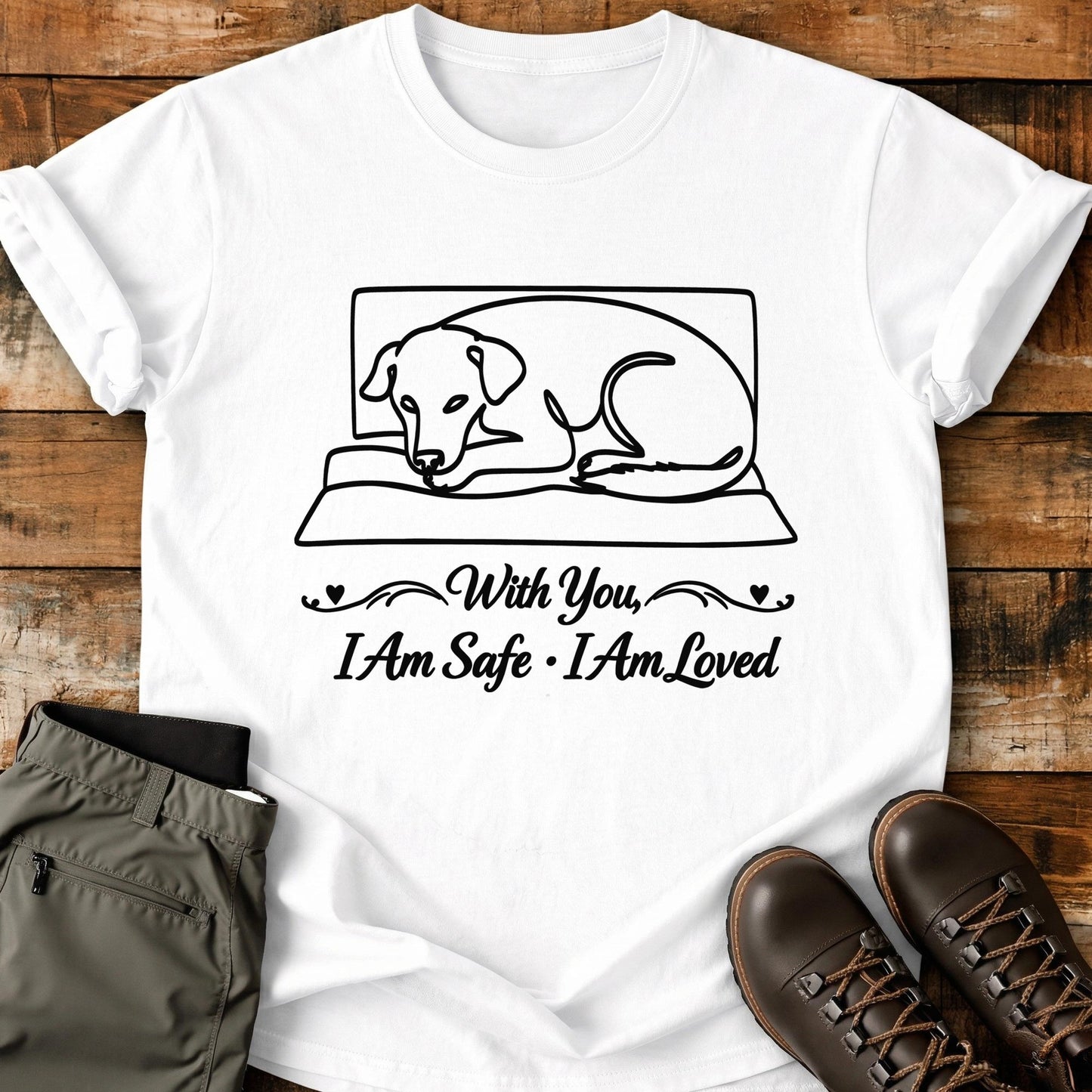 With You I Am Safe T-Shirt