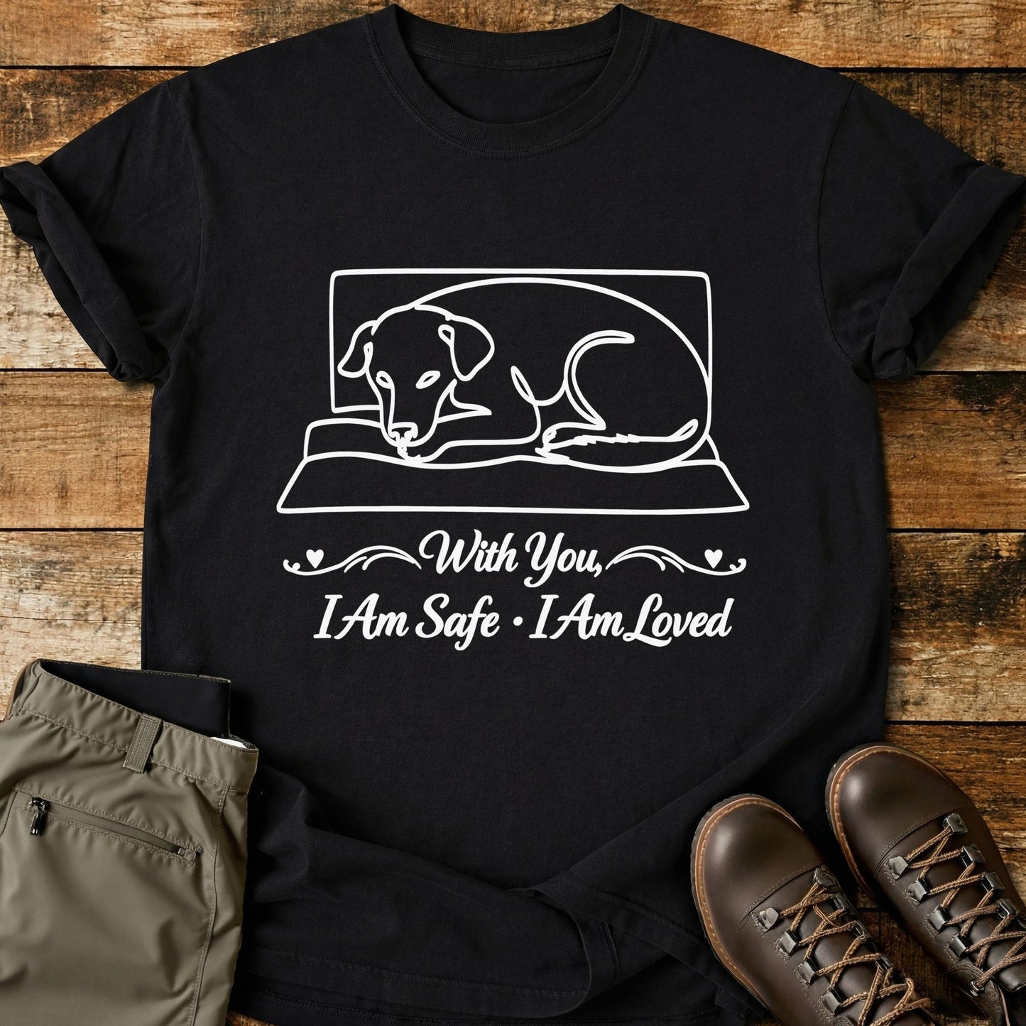 With You I Am Safe T-Shirt