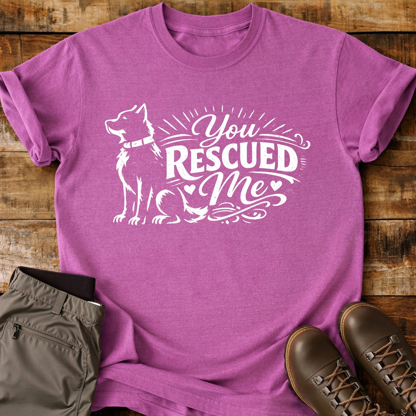 You Rescued Me T-Shirt