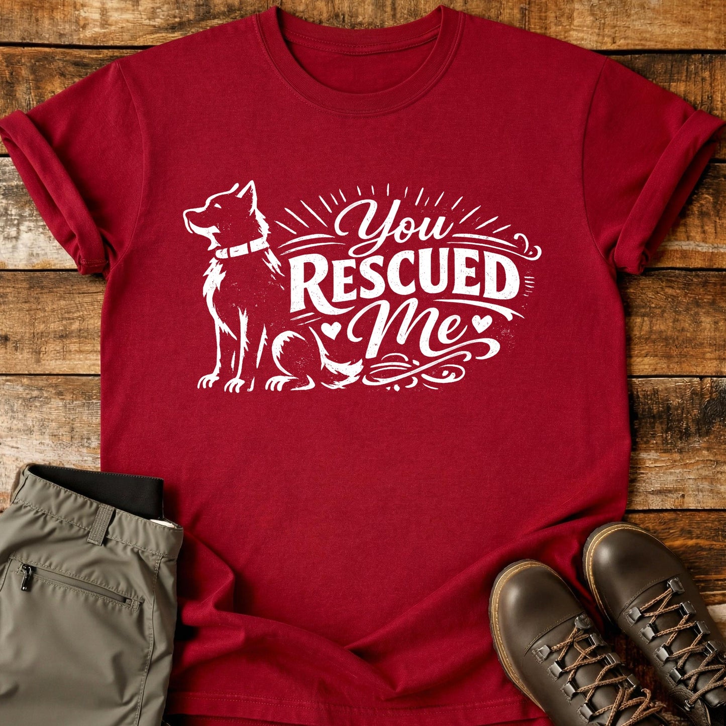 You Rescued Me T-Shirt