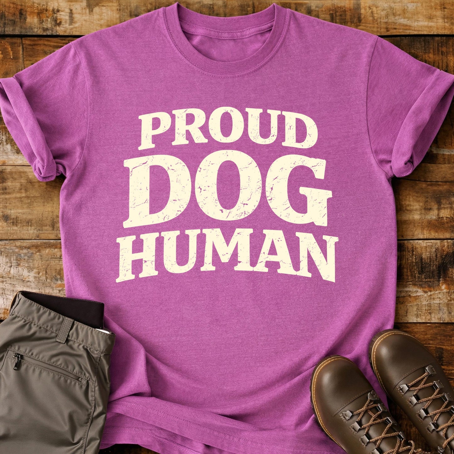 Proud Dog Human T-Shirt