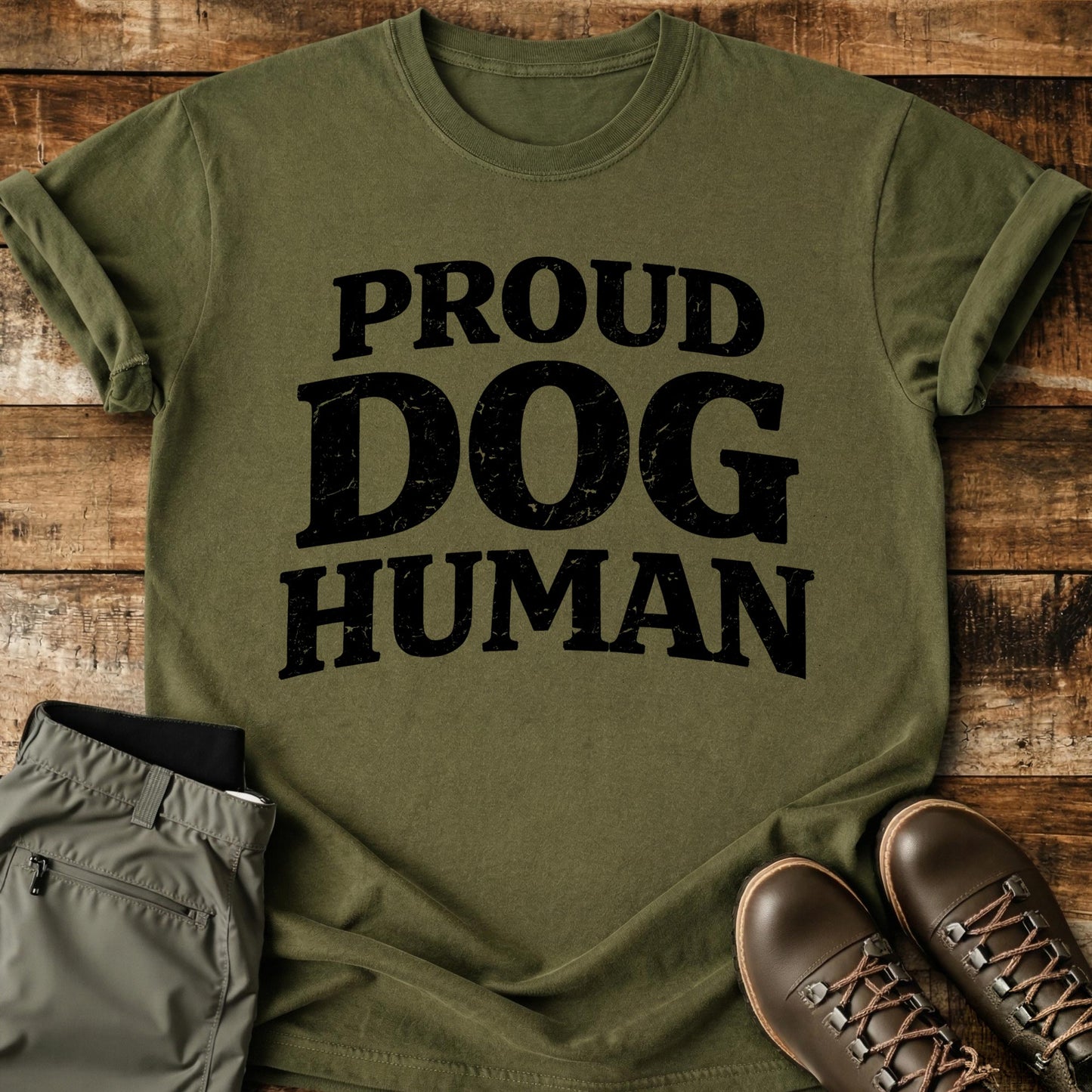Proud Dog Human T-Shirt