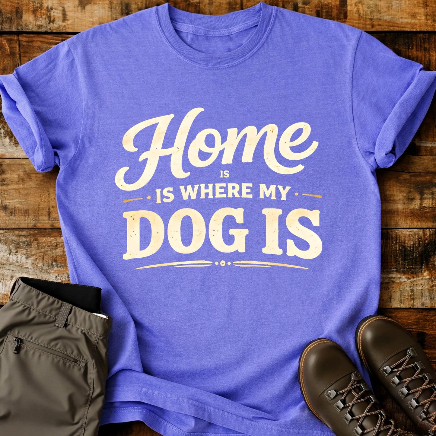 Home Is Where My Dog Is T-Shirt