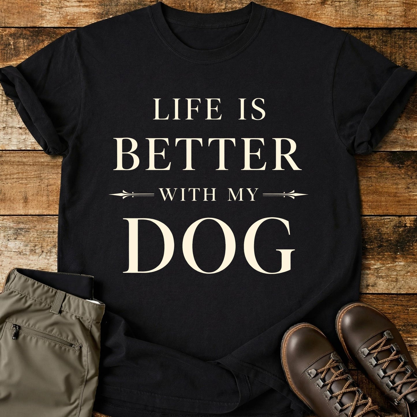 Life Is Better With My Dog T-Shirt