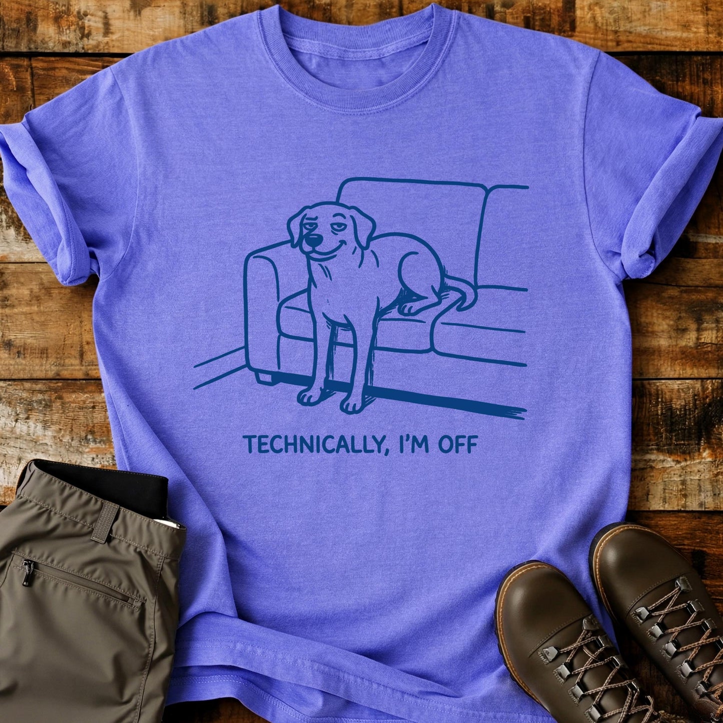 Technically I'm Off T-Shirt