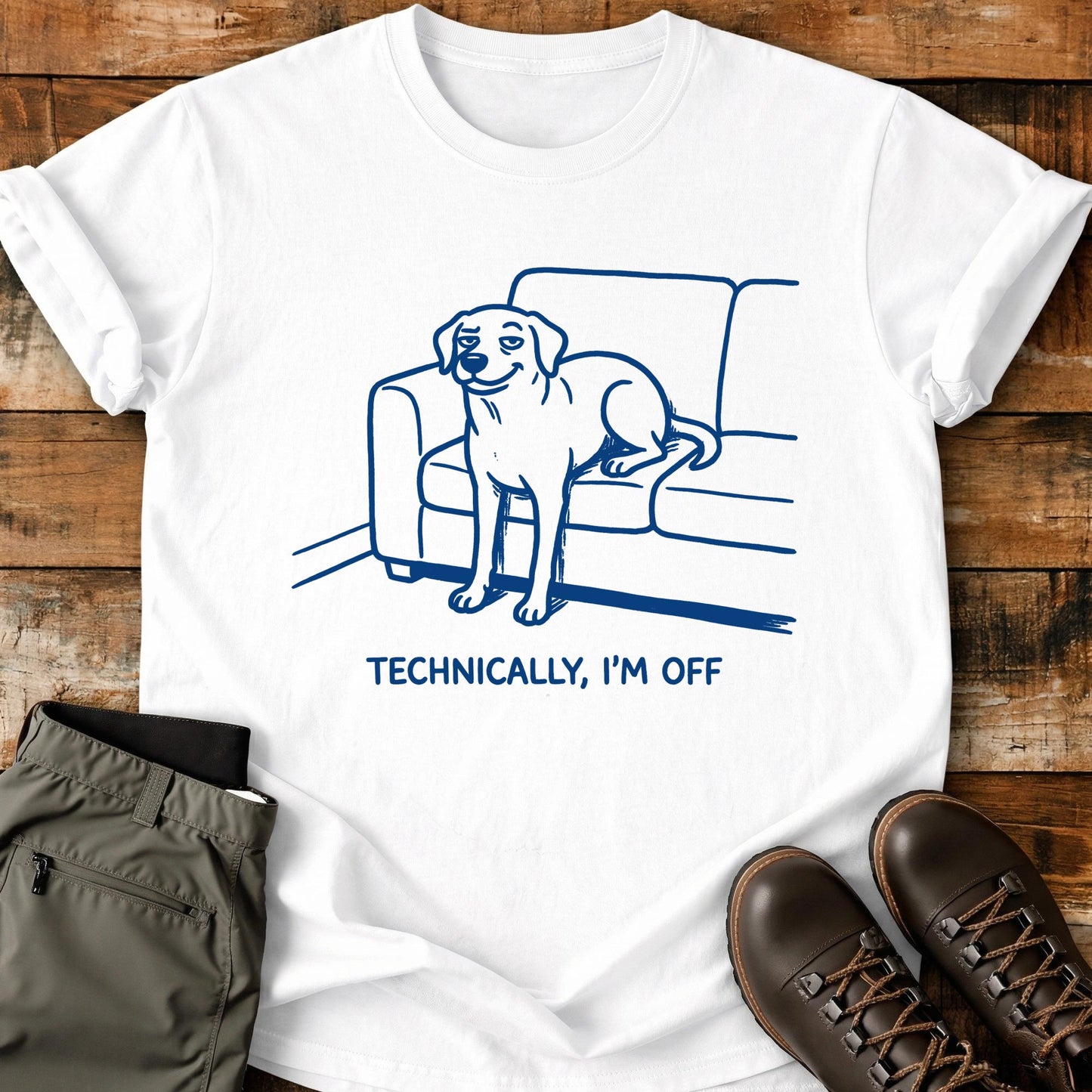 Technically I'm Off T-Shirt