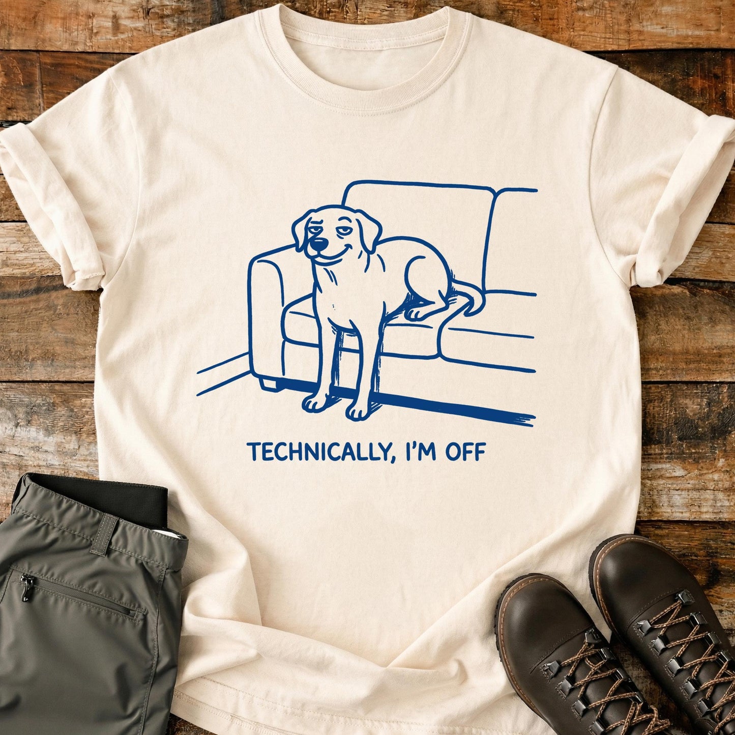 Technically I'm Off T-Shirt