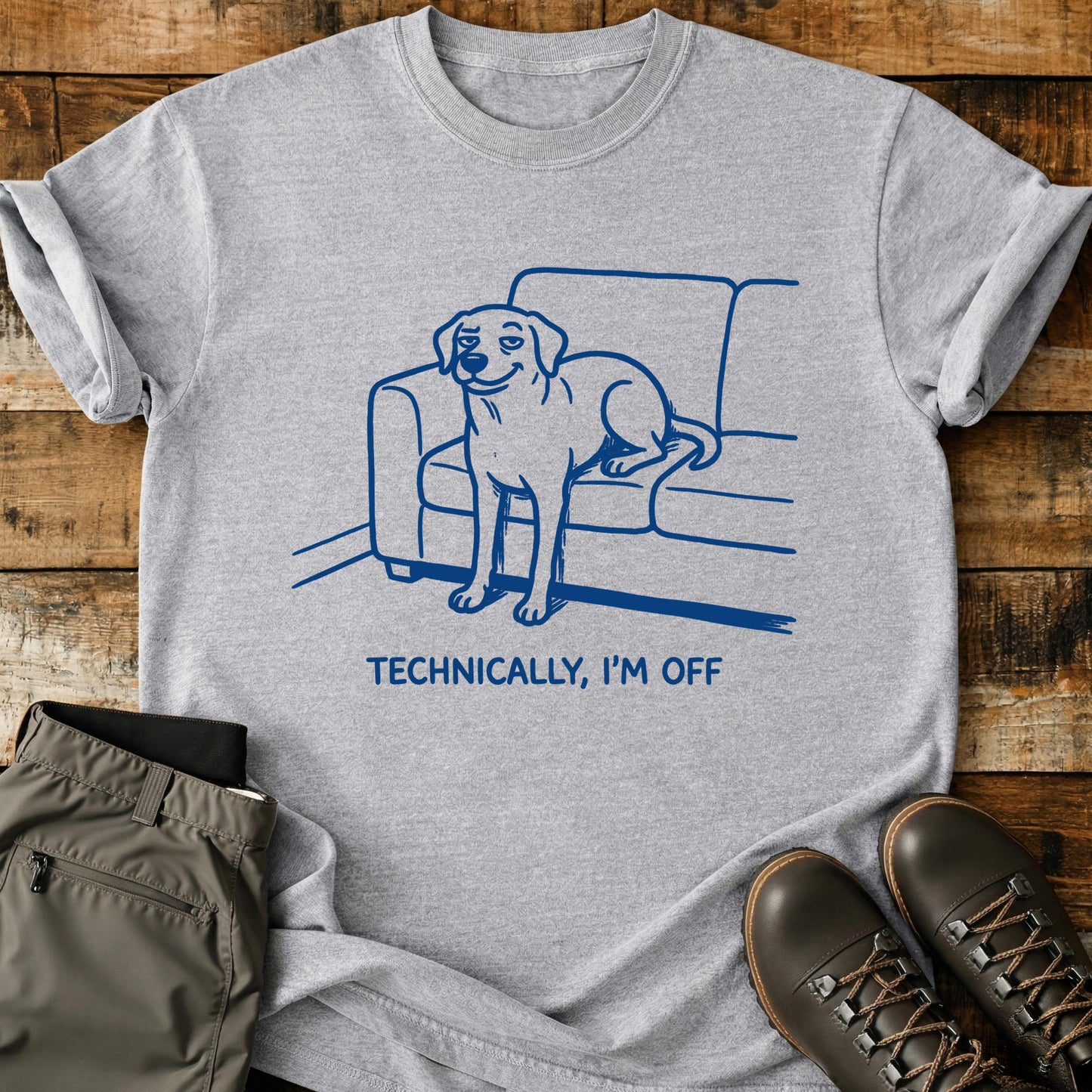 Technically I'm Off T-Shirt