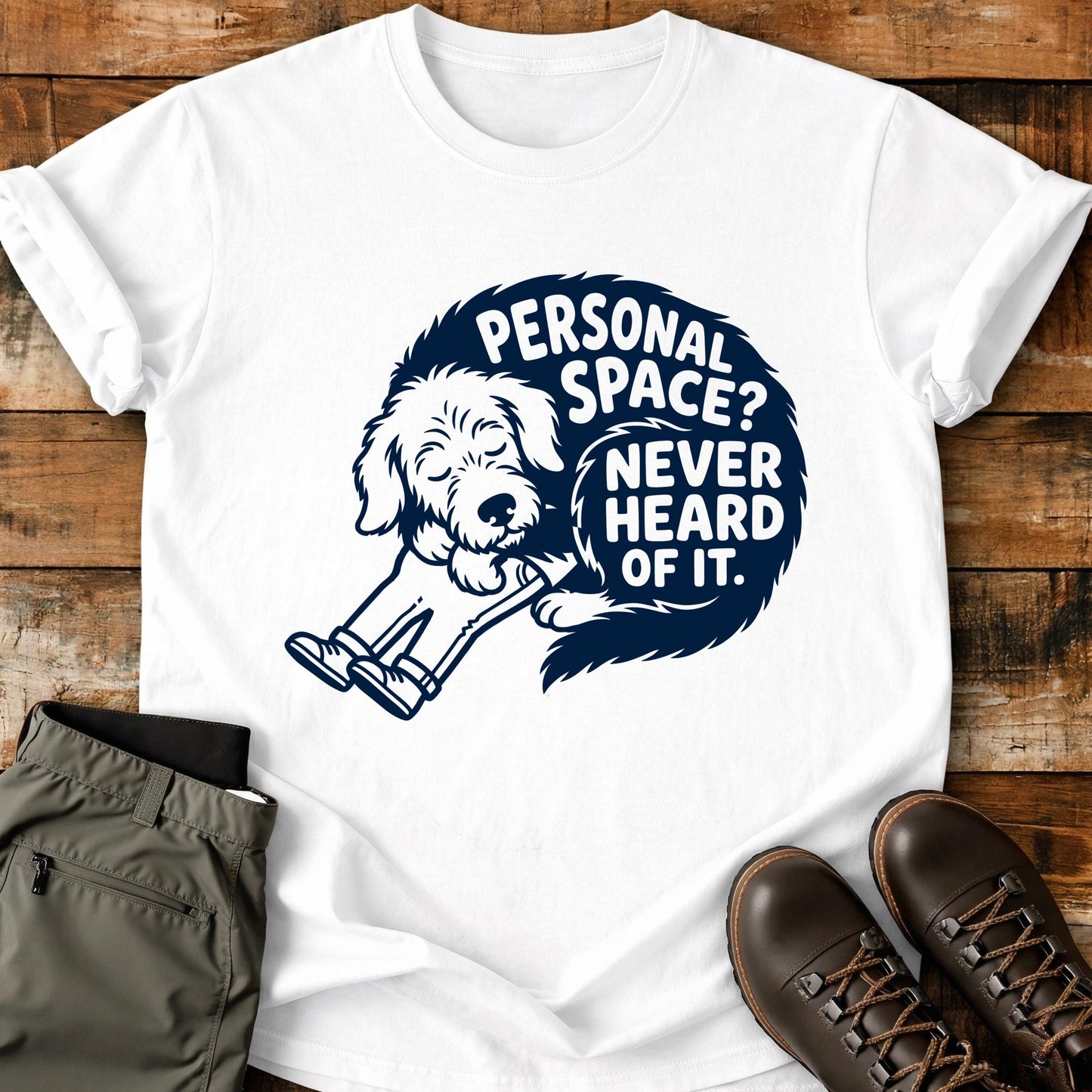 Personal Space Never Heard of It T-Shirt