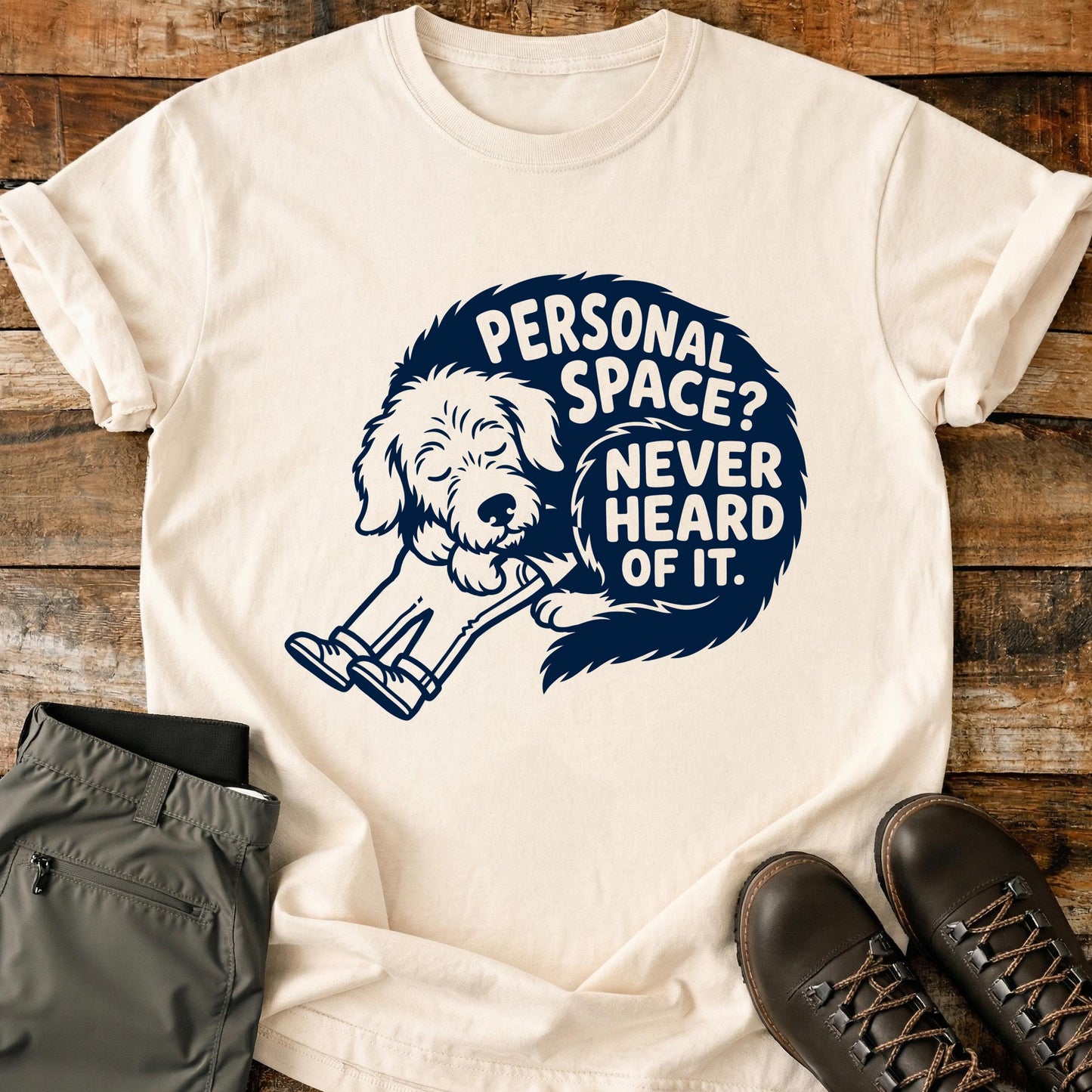 Personal Space Never Heard of It T-Shirt