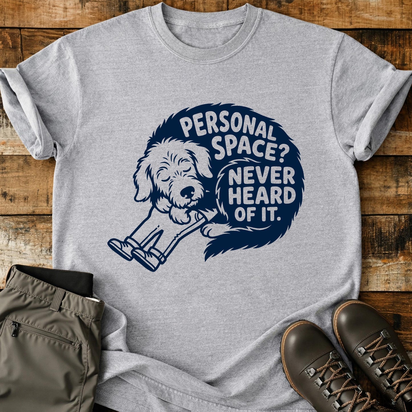 Personal Space Never Heard of It T-Shirt