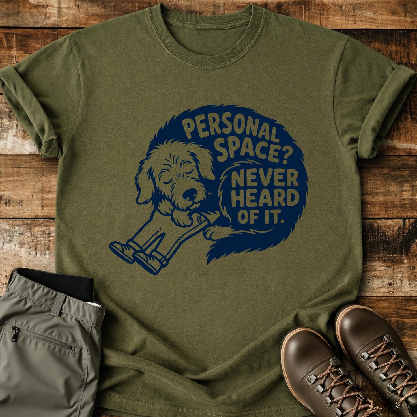 Personal Space Never Heard of It T-Shirt