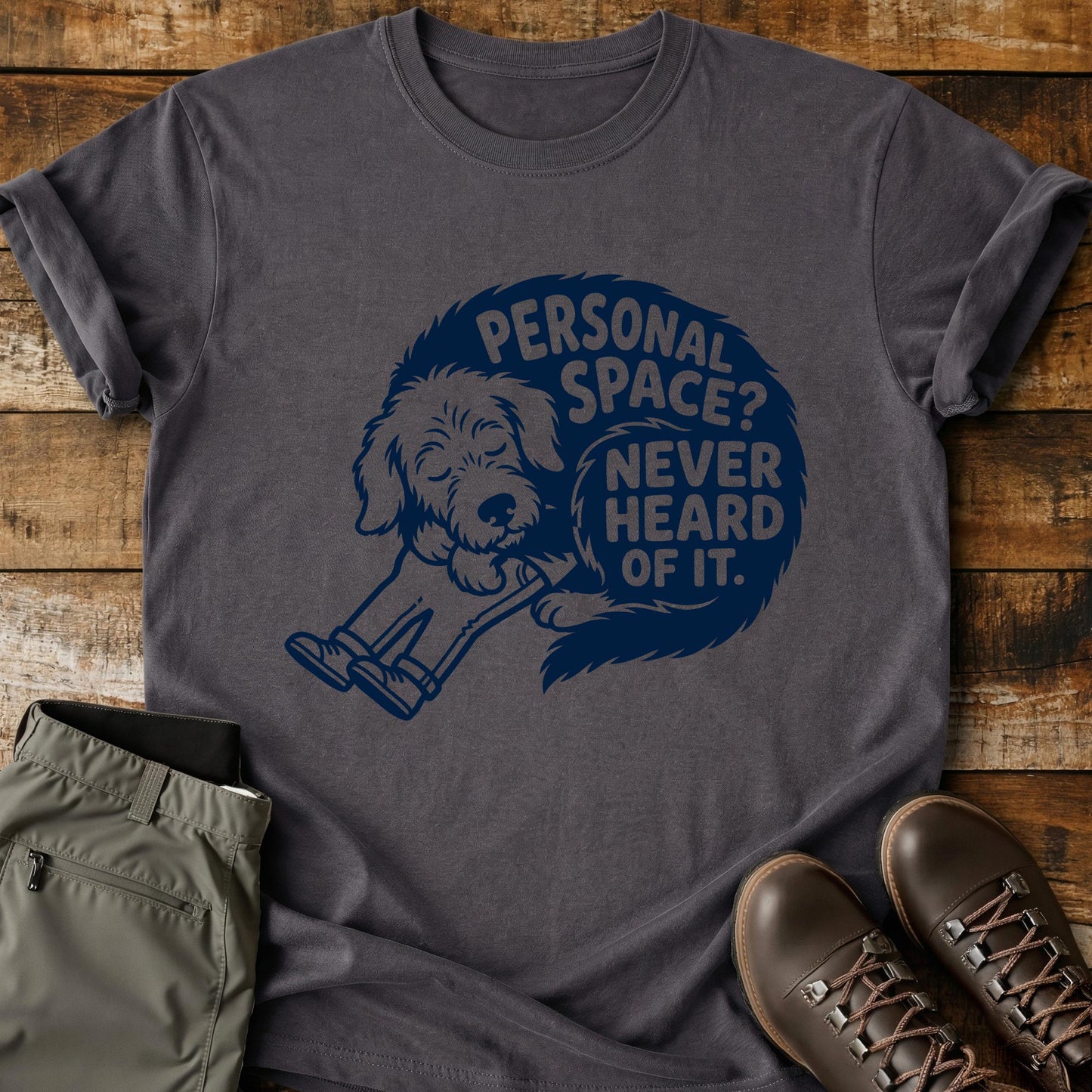 Personal Space Never Heard of It T-Shirt
