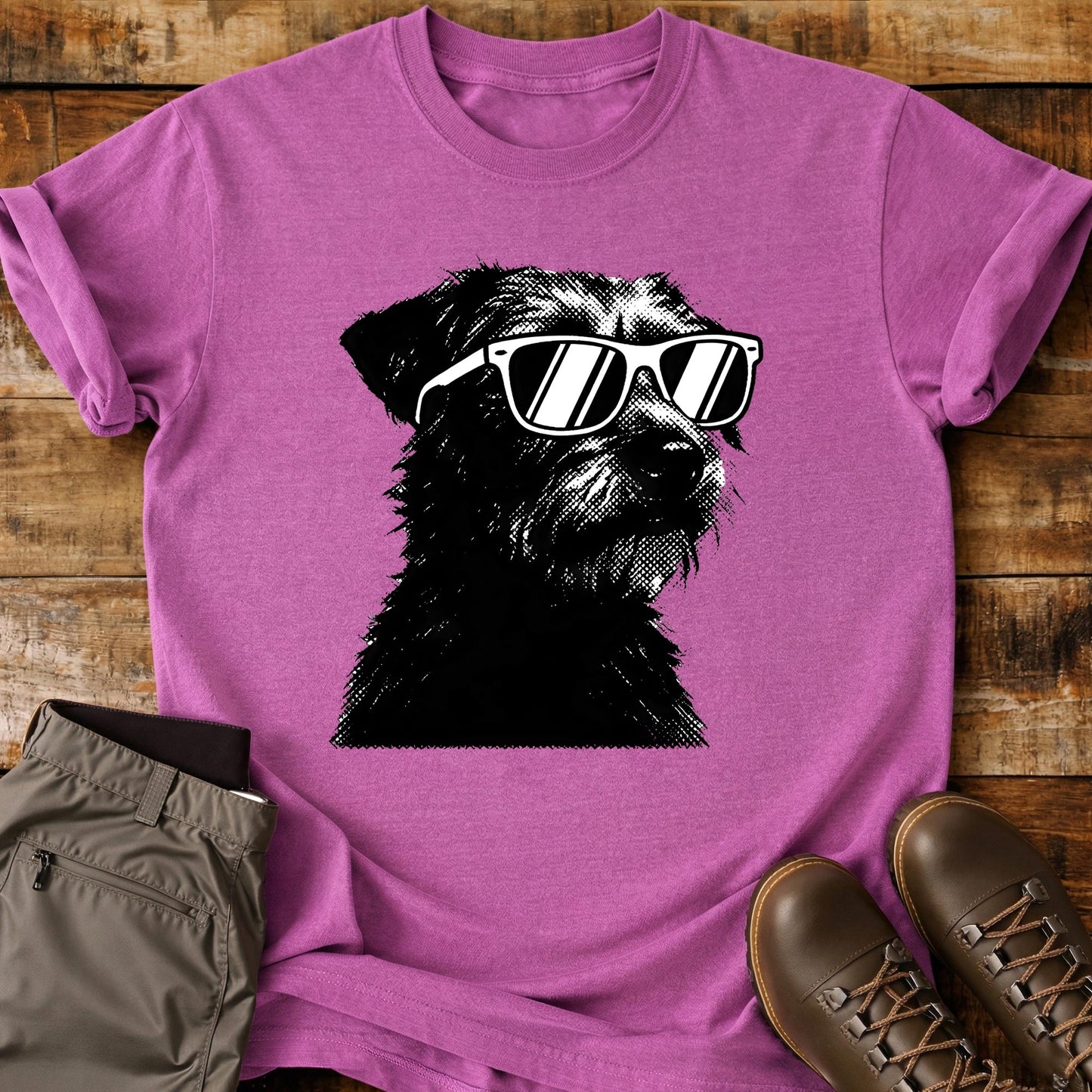 Cool Dog Head T-Shirt
