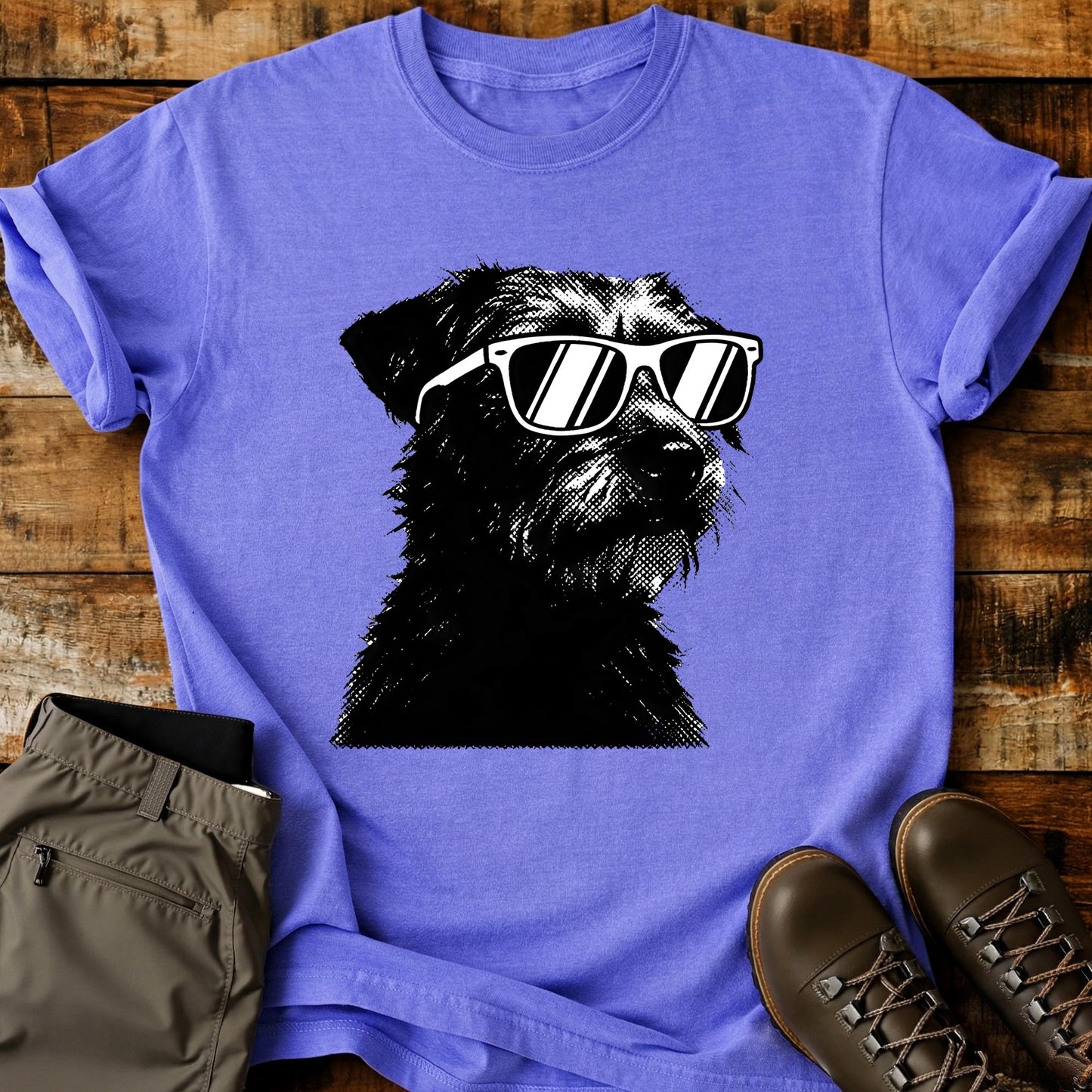 Cool Dog Head T-Shirt