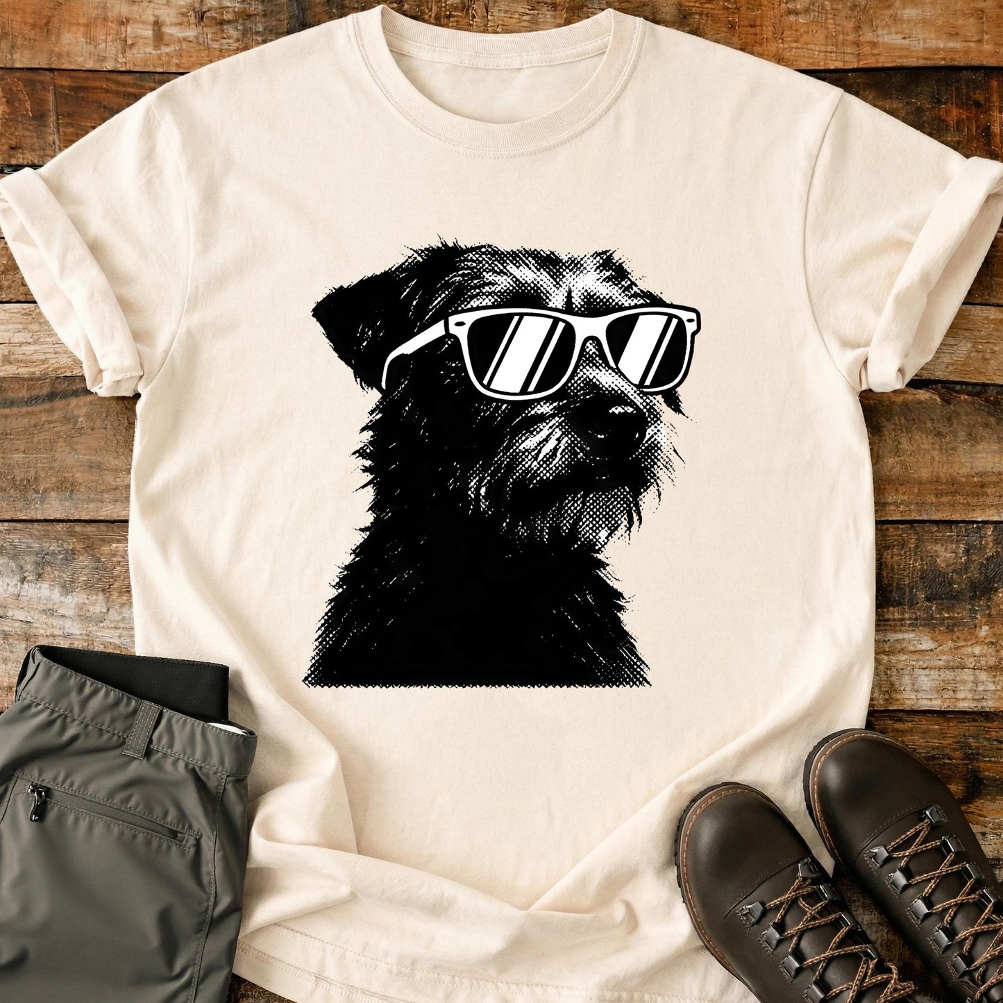 Cool Dog Head T-Shirt