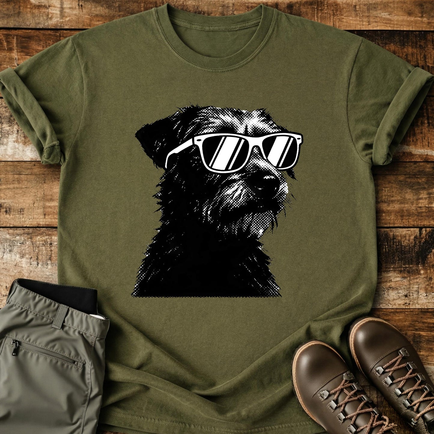 Cool Dog Head T-Shirt