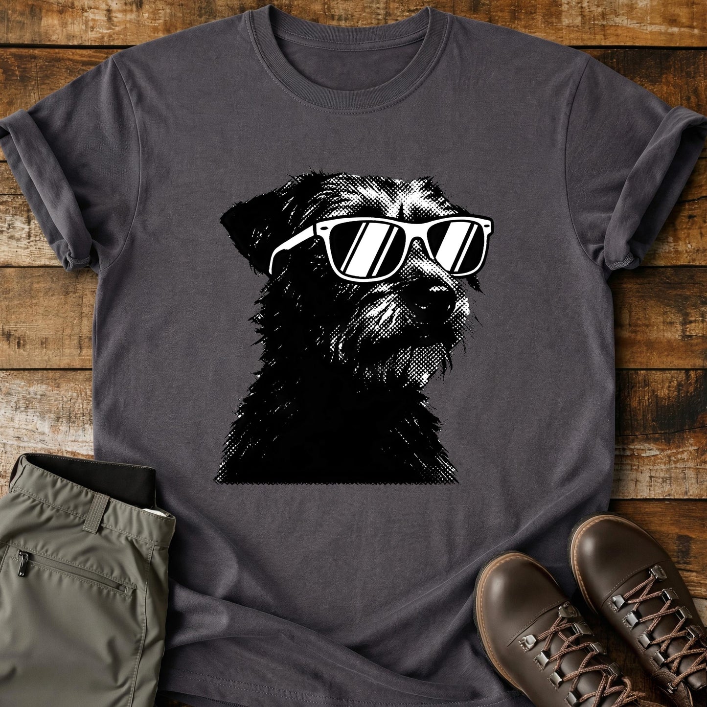 Cool Dog Head T-Shirt