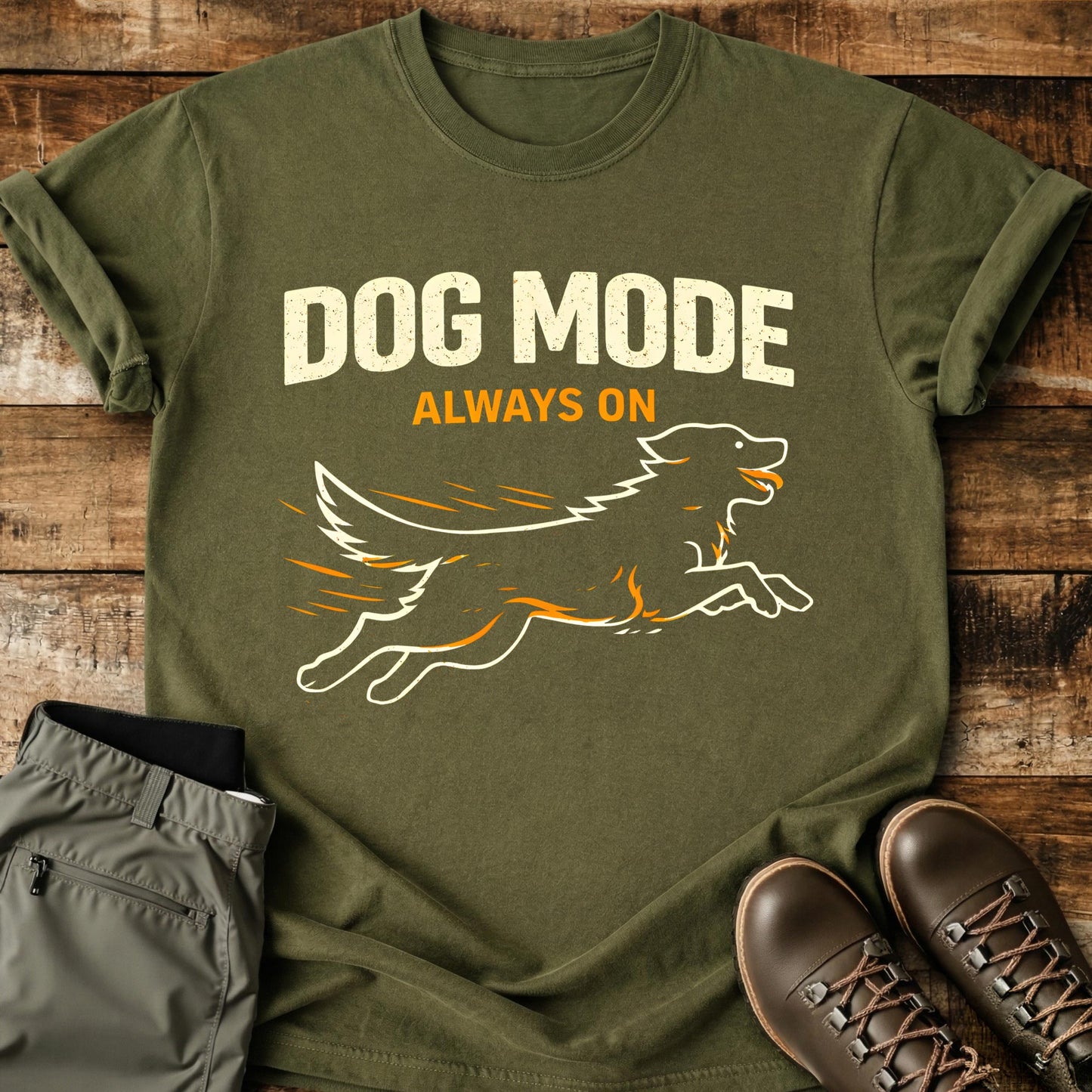 Dog Mode Always On T-Shirt