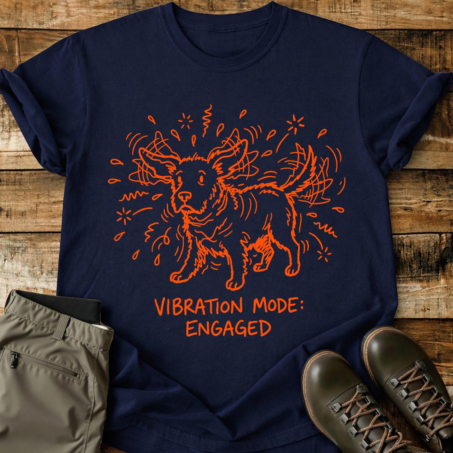 Vibration Mode Engaged T-Shirt