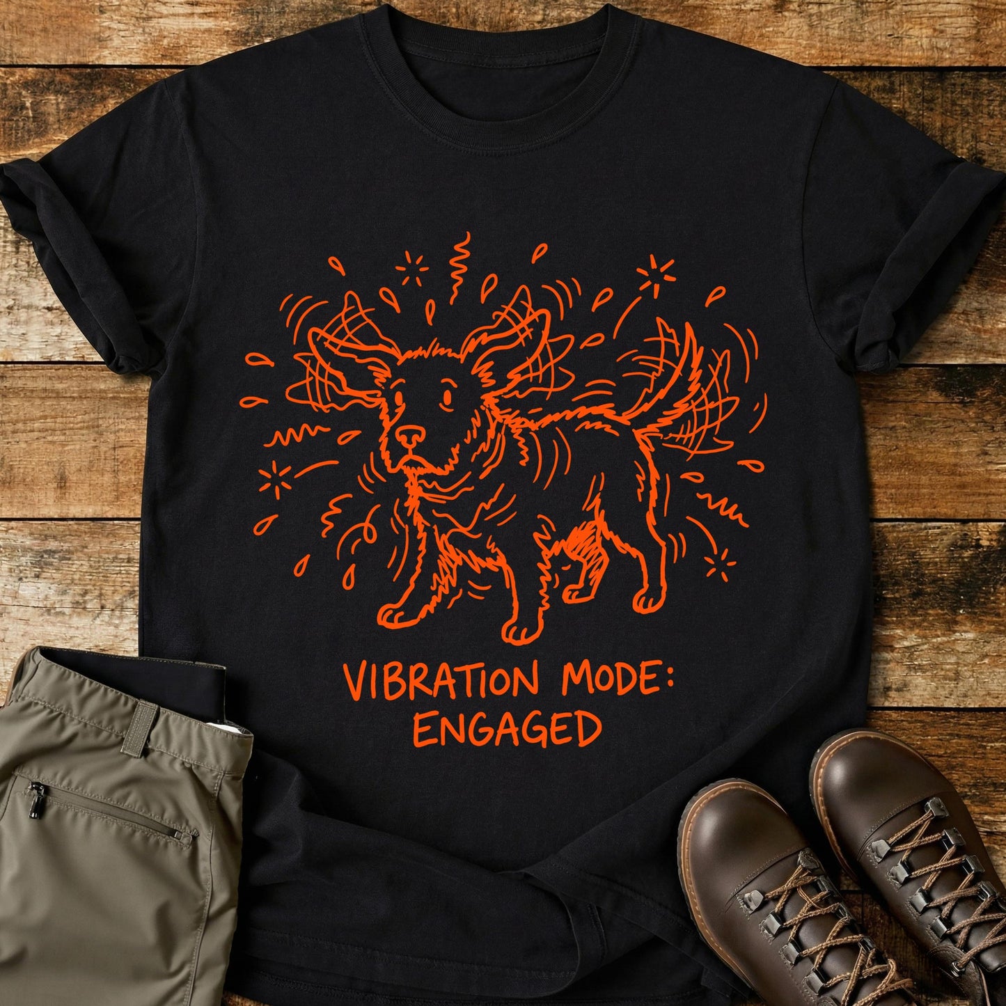 Vibration Mode Engaged T-Shirt