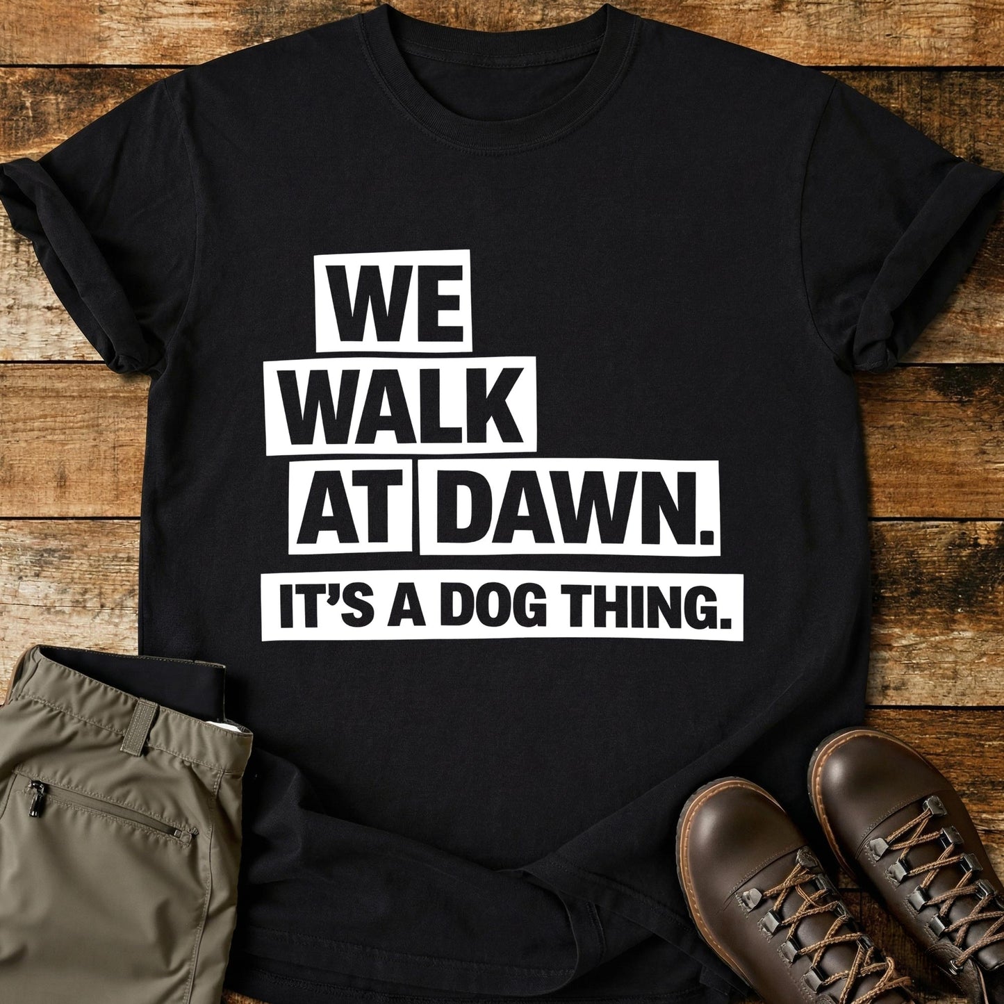 We Walk At Dawn T-Shirt